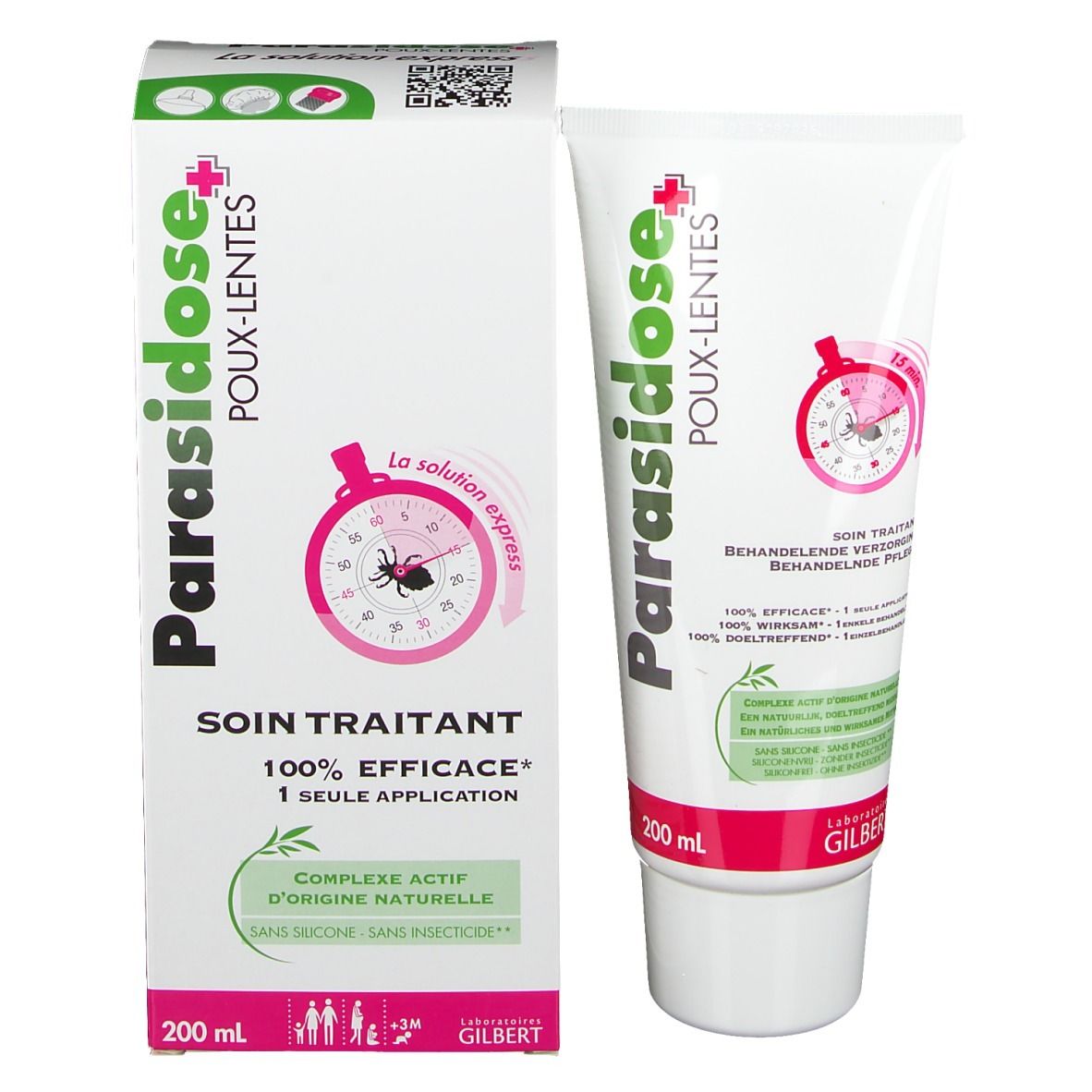 Parasidose soin traitant poux-lentes