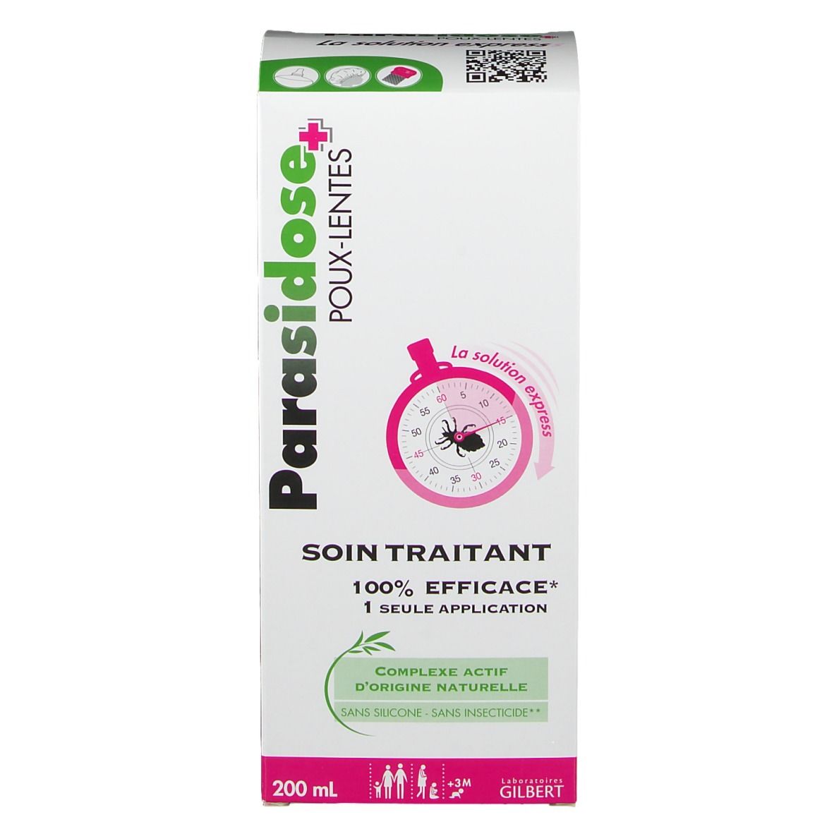 Parasidose soin traitant poux-lentes