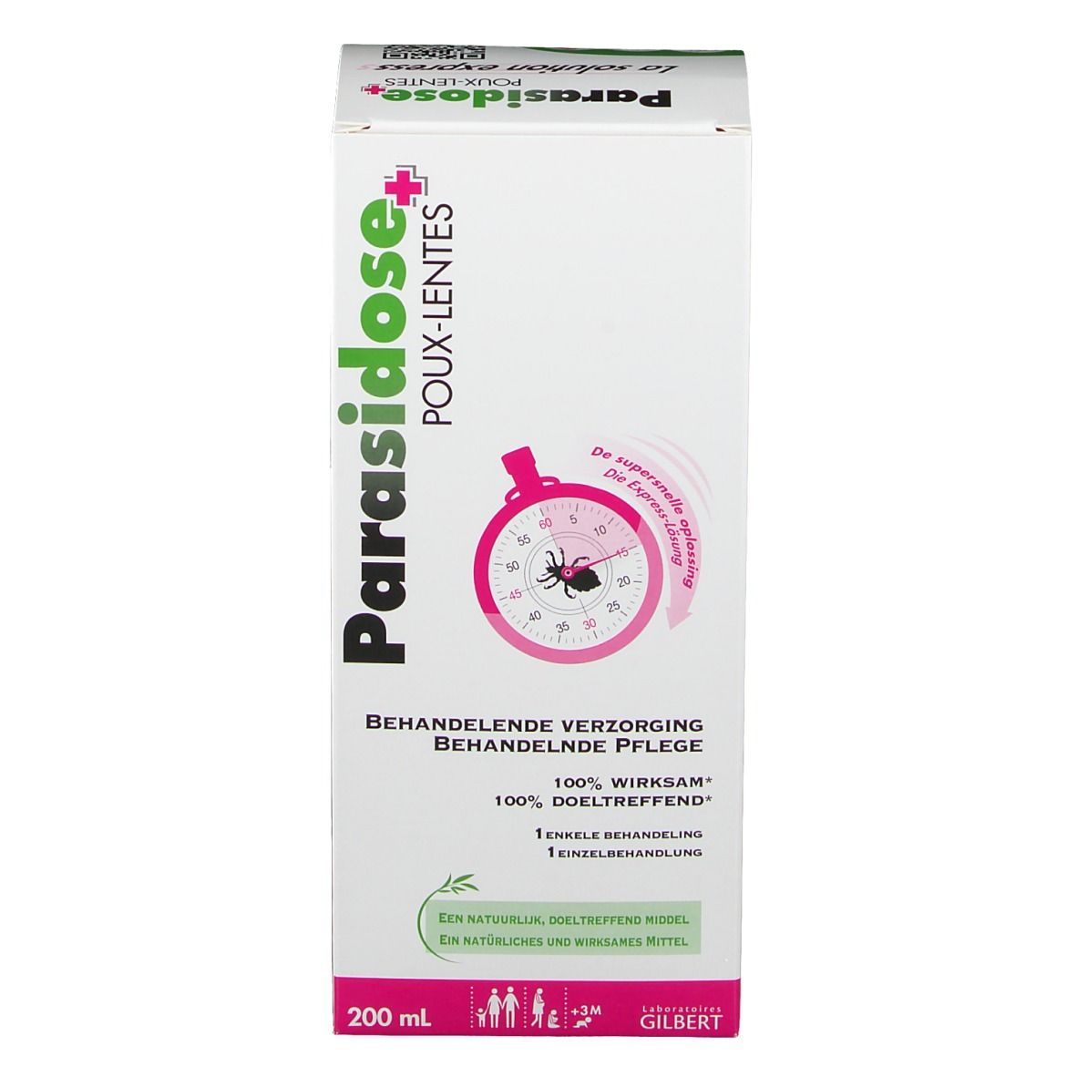 Parasidose soin traitant poux-lentes