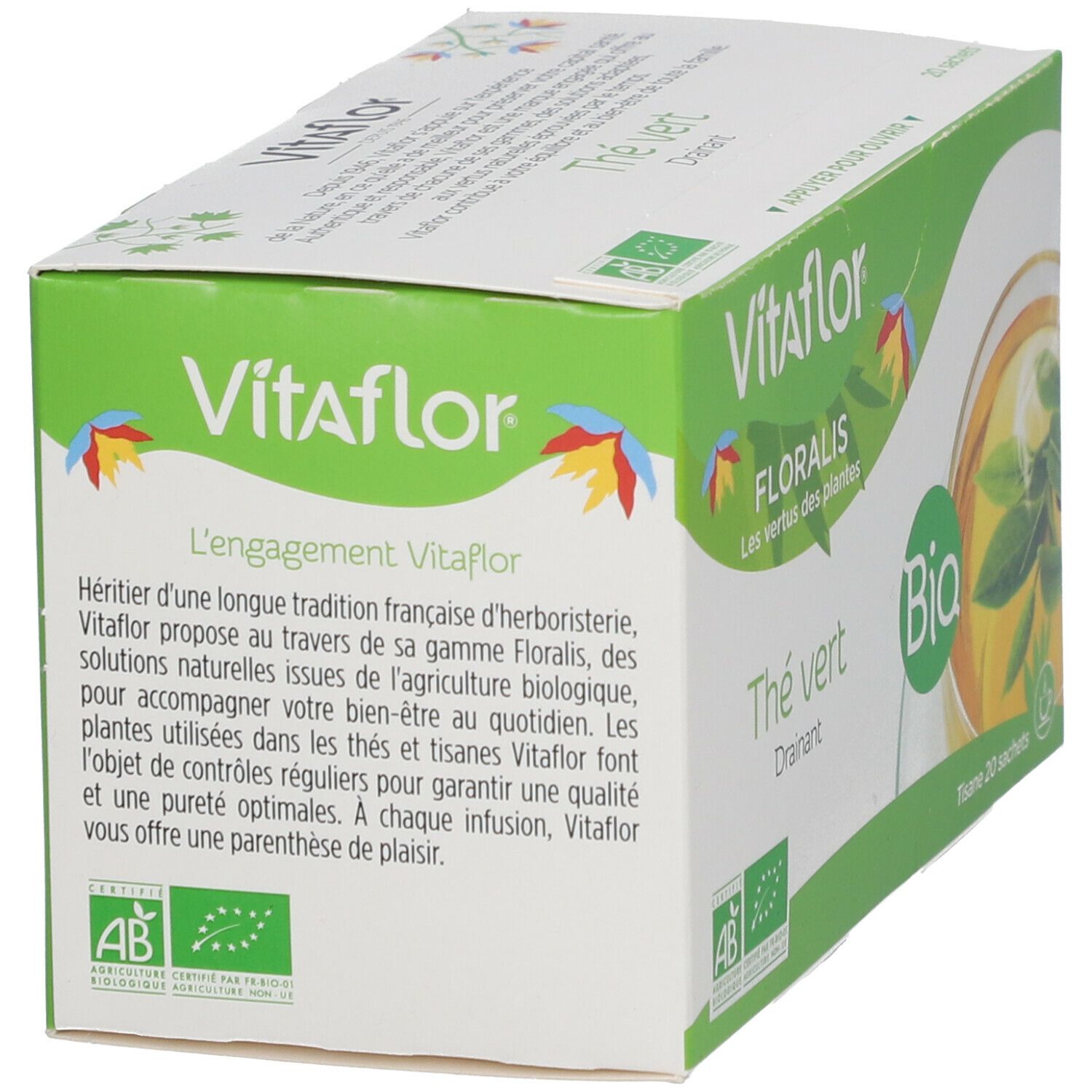 Vitaflor Thé vert antioxydant bio