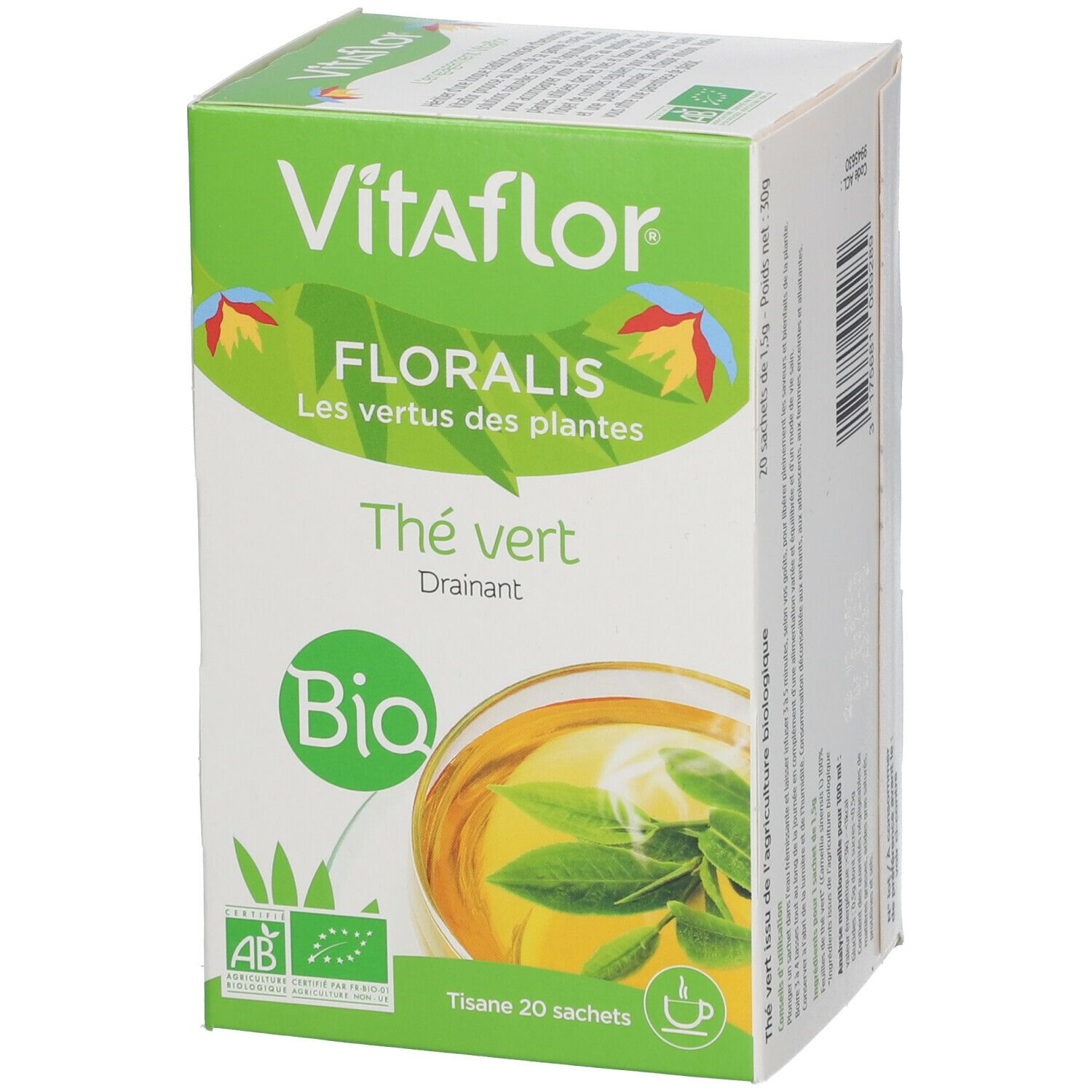 Vitaflor Thé vert antioxydant bio