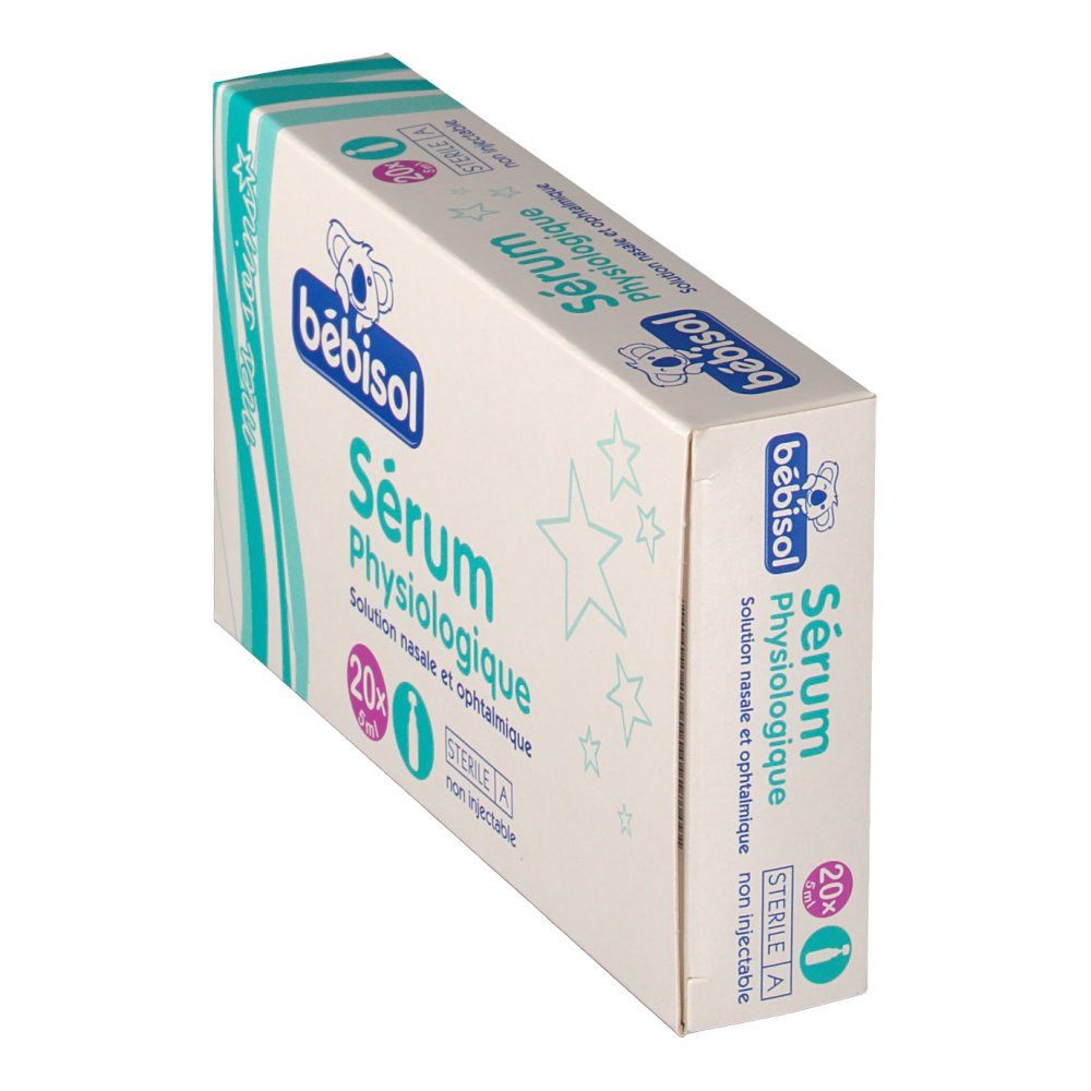 Bébisol sérum physiologique 0,9%
