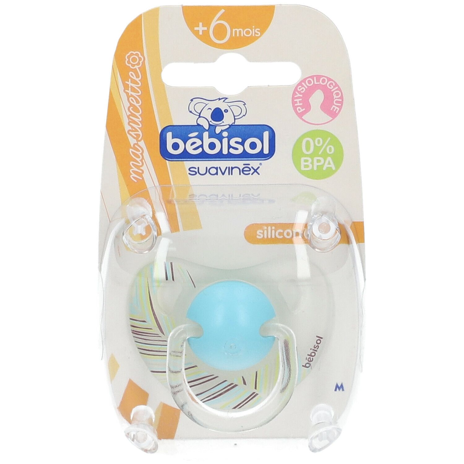 Bébisol ma sucette suavinéx M +6 mois (Couleur non sélectionnable)
