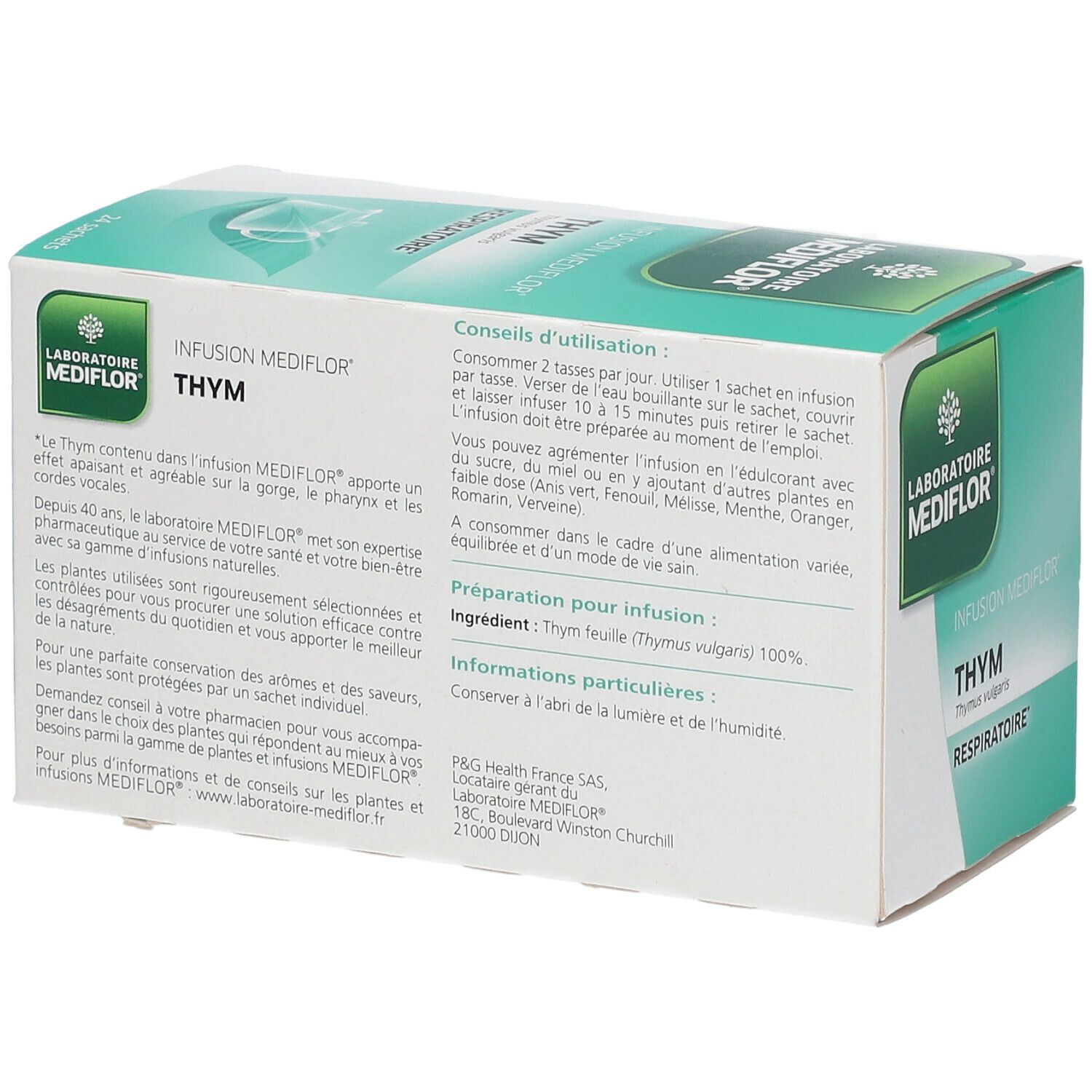 Laboratoire Mediflor® thym du monde