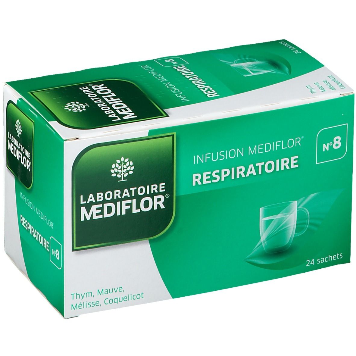 Laboratoire Mediflor® 8 tisane respiratoire