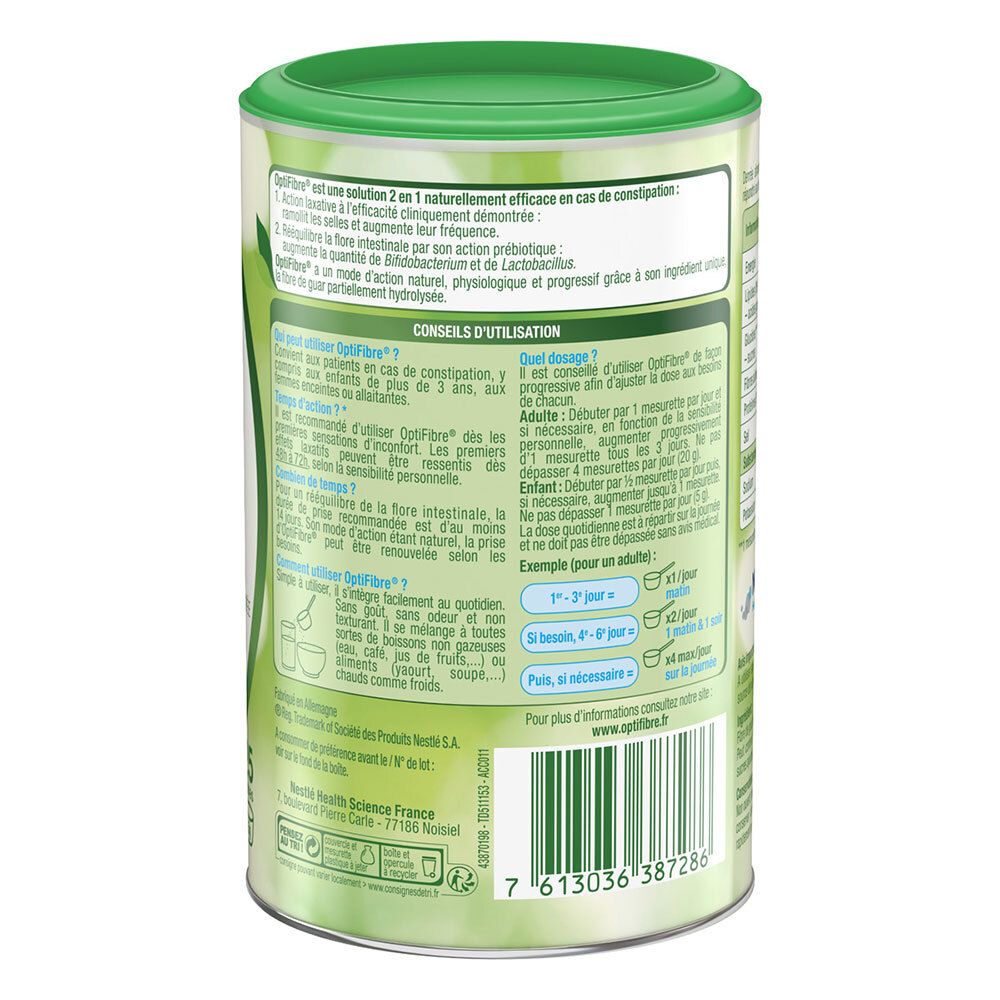 Nestlé® OptiFibre® Constipation