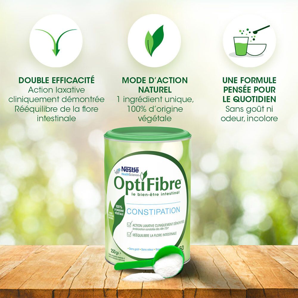 Nestlé® OptiFibre® Constipation