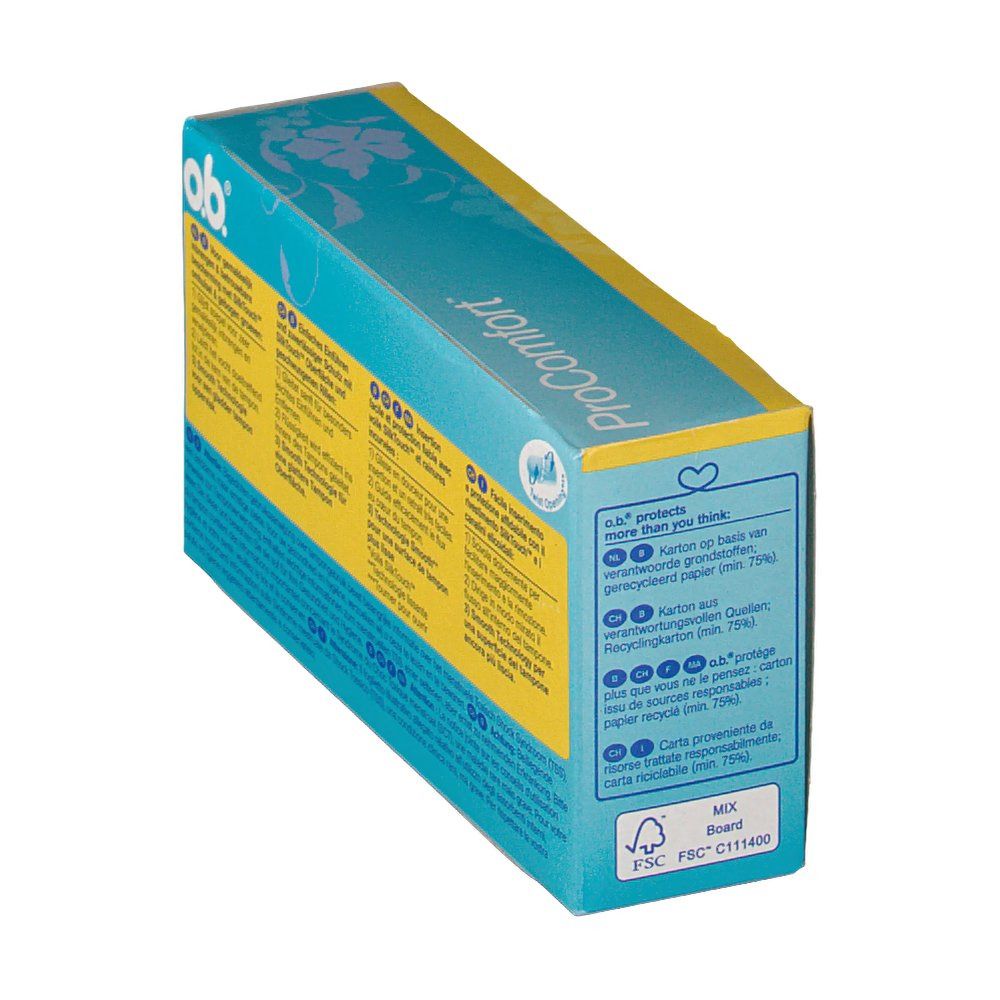 OB Pro Comfort tampons périodique normal