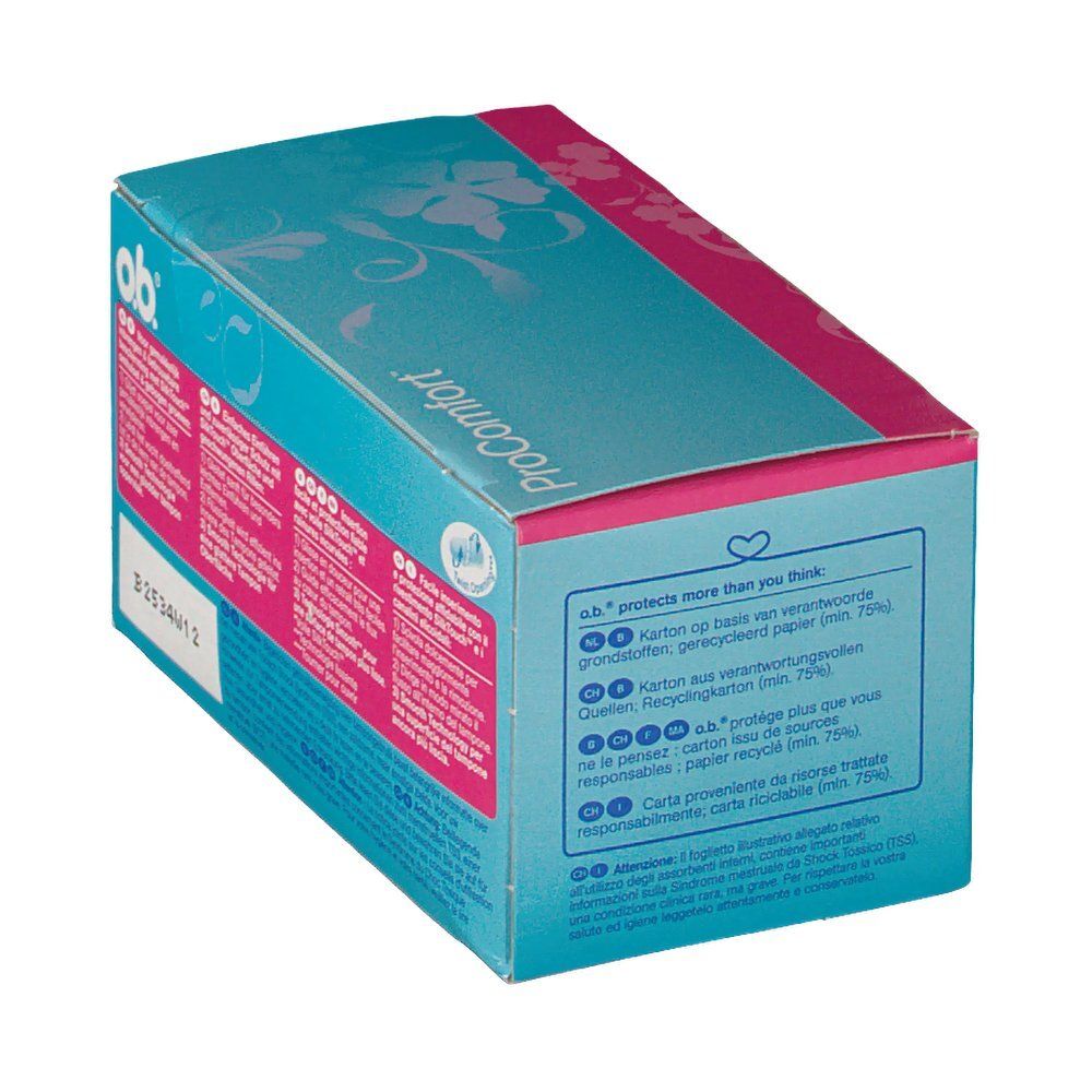 o.b.® ProComfort™ tampons périodique mini