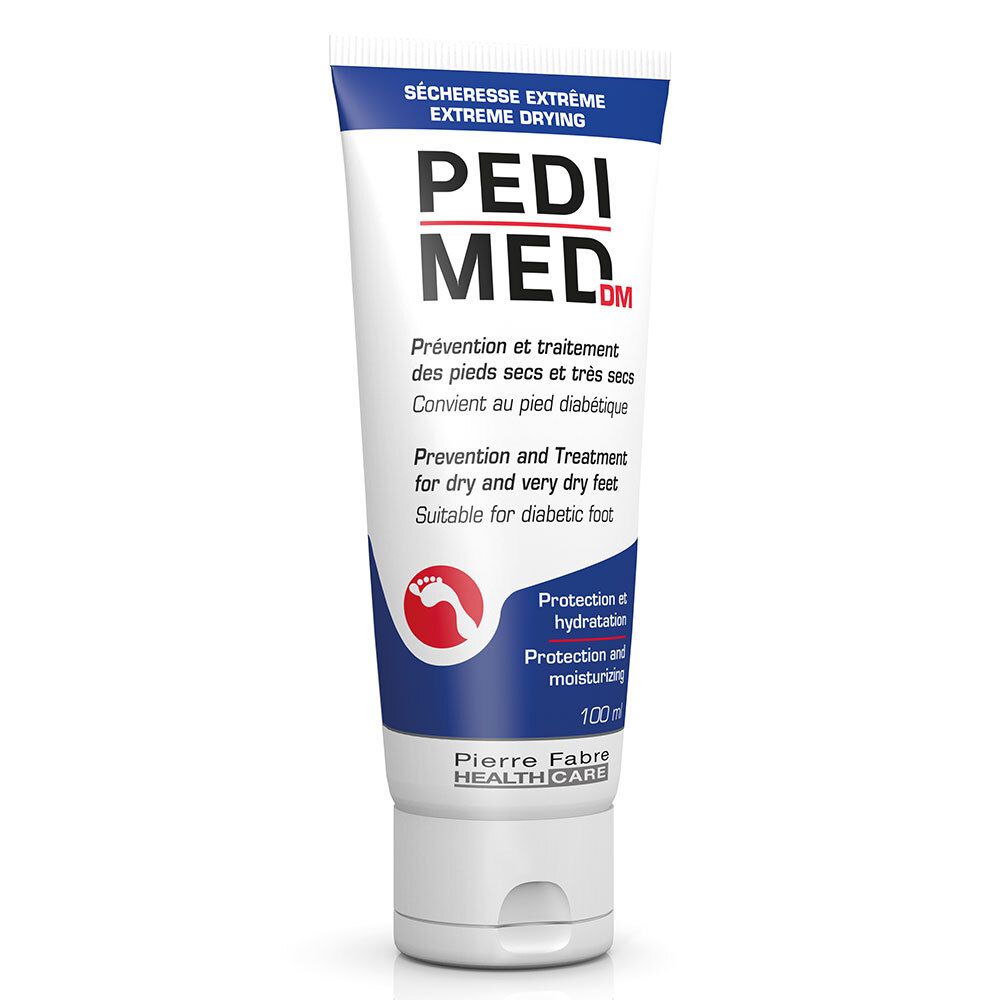 PEDIMED DM Sécheresse Extrême Crème pour le soin des pieds