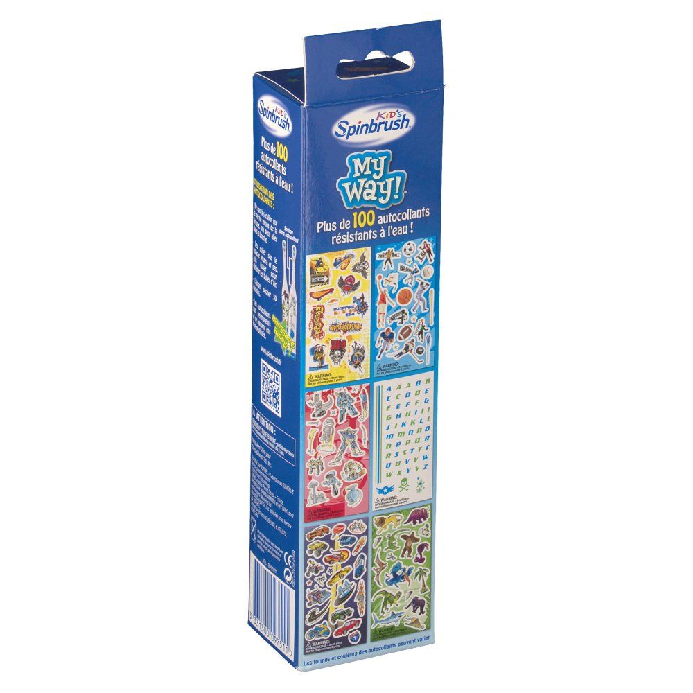 Spinbrush My Way garçons brosse à dents électrique
