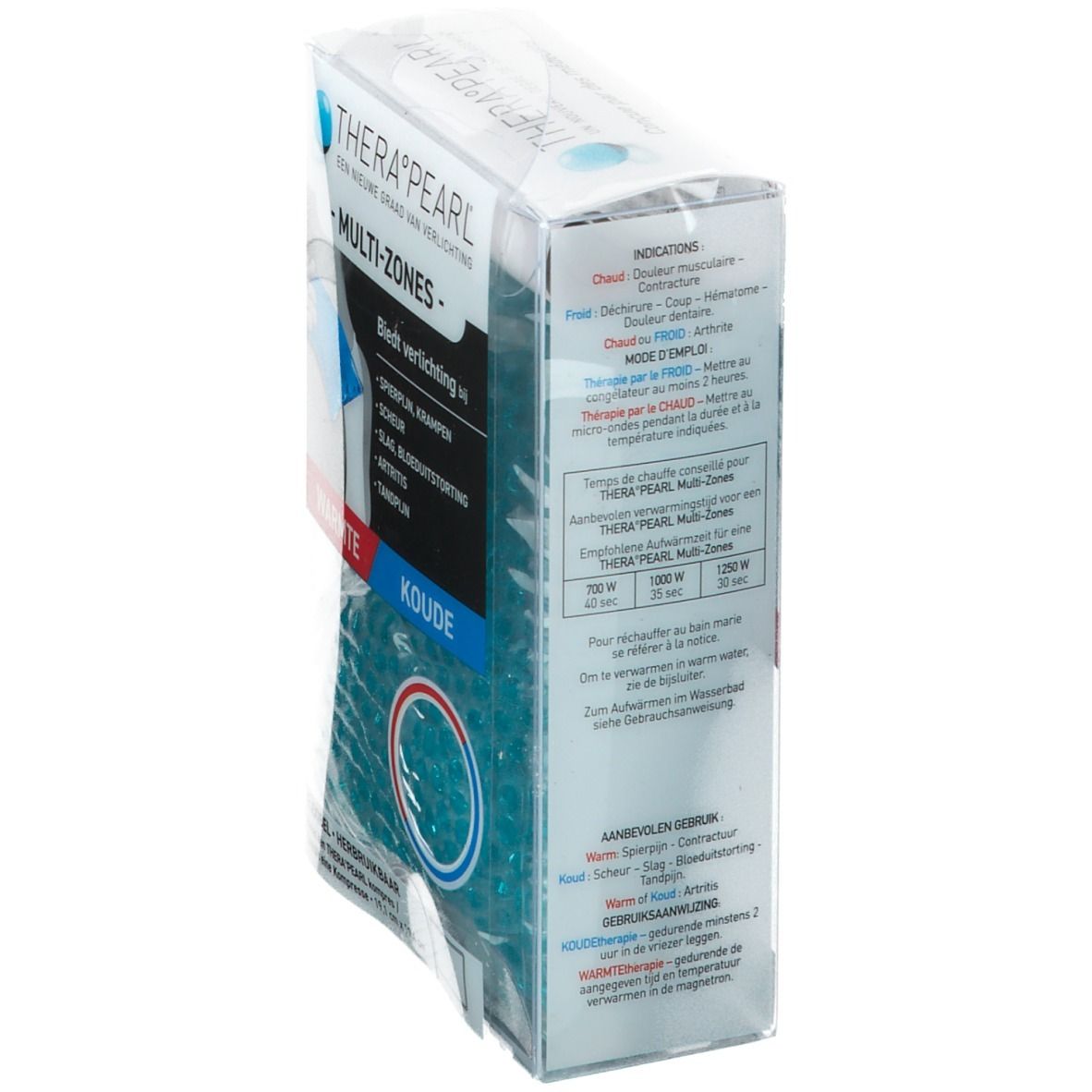Therapearl Multi Zones - Poche Thermique Garnie De Billes - Soulage En Cas De Douleur Musculaire