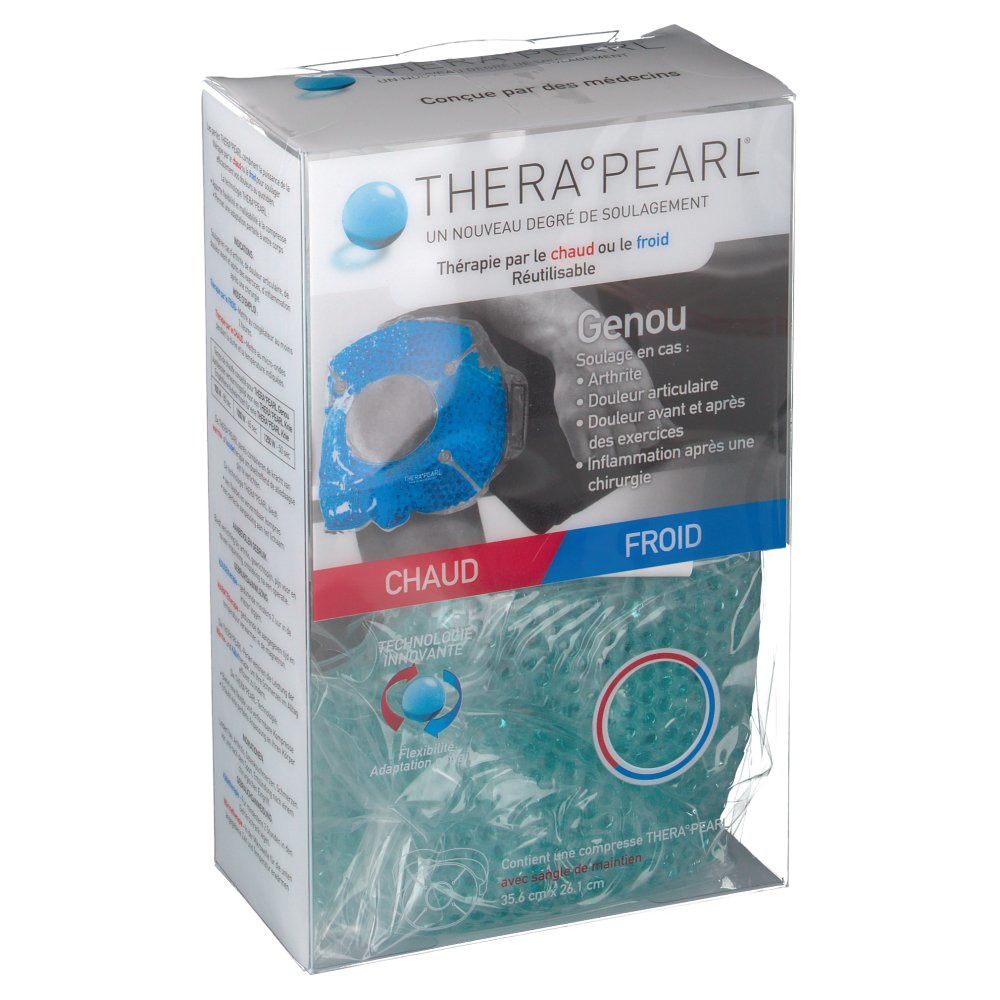 Therapearl Genou Poche Thermique Garnie De Billes - Soulage En Cas De Douleur Articulaire