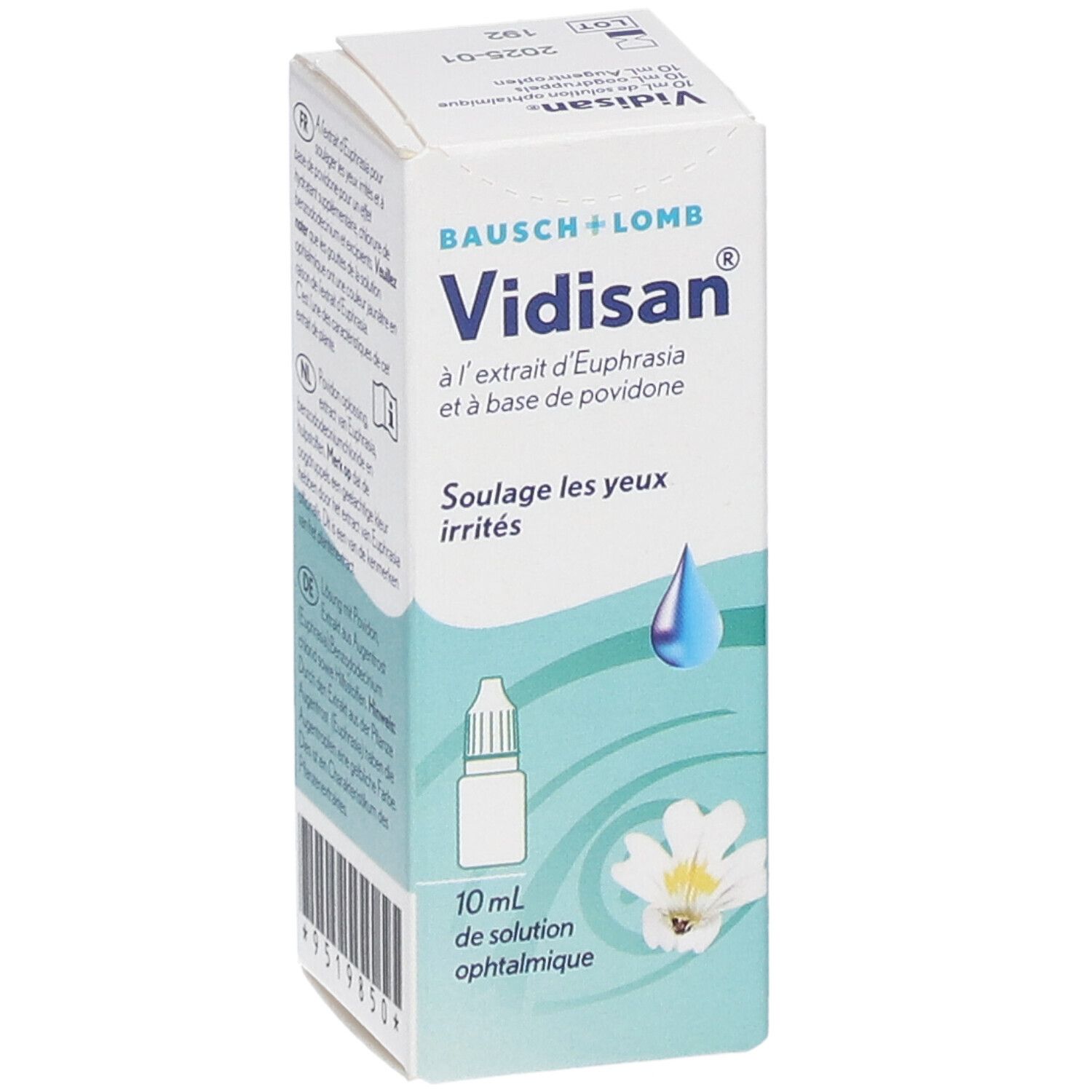 Vidisan solution collyre anti-irritations