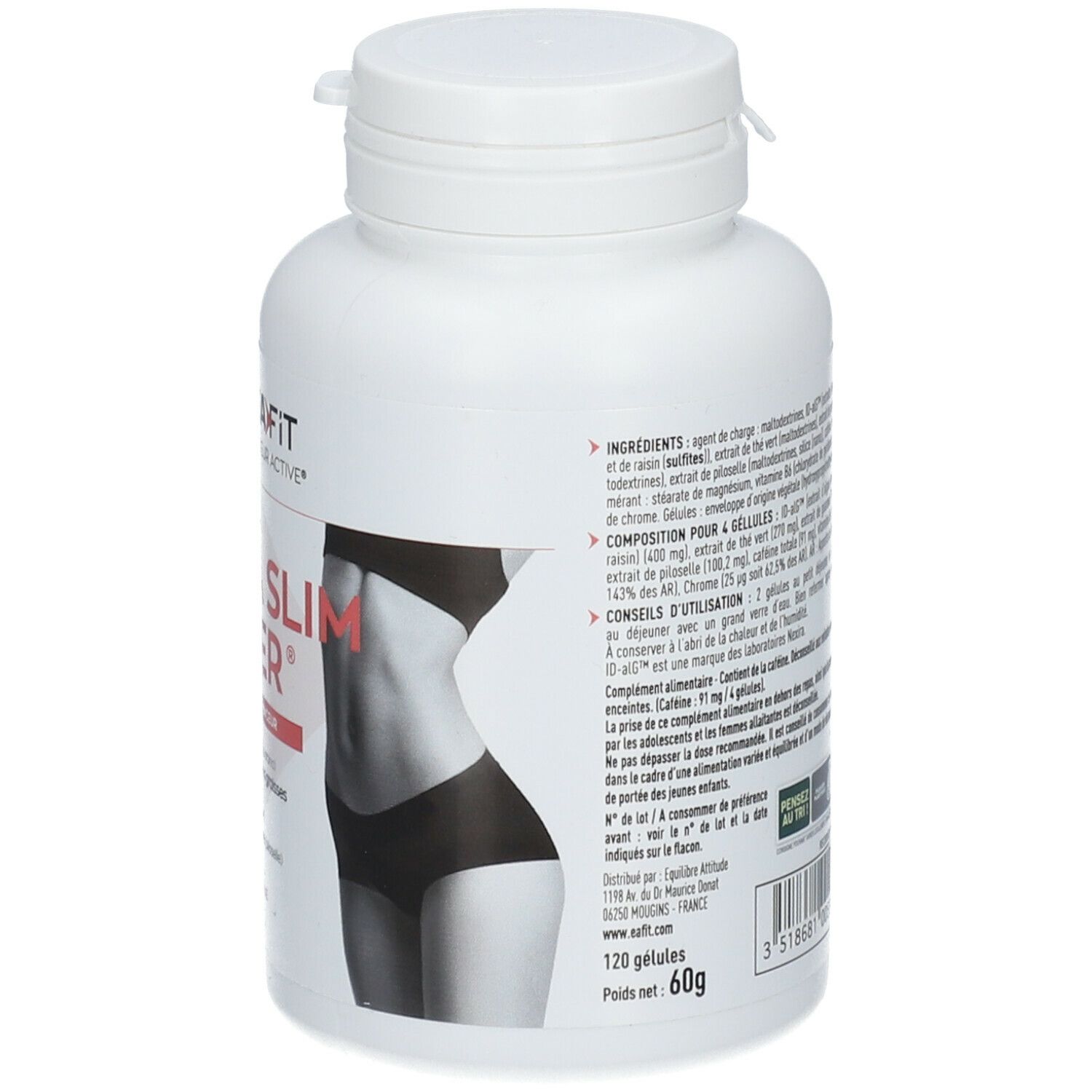 EA Fit Ultra Slim Burner Quadruple Action Minceur