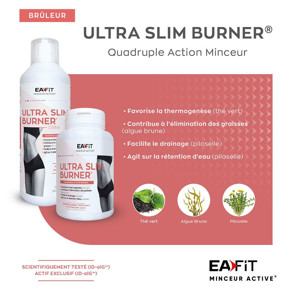 EA Fit Ultra Slim Burner Quadruple Action Minceur