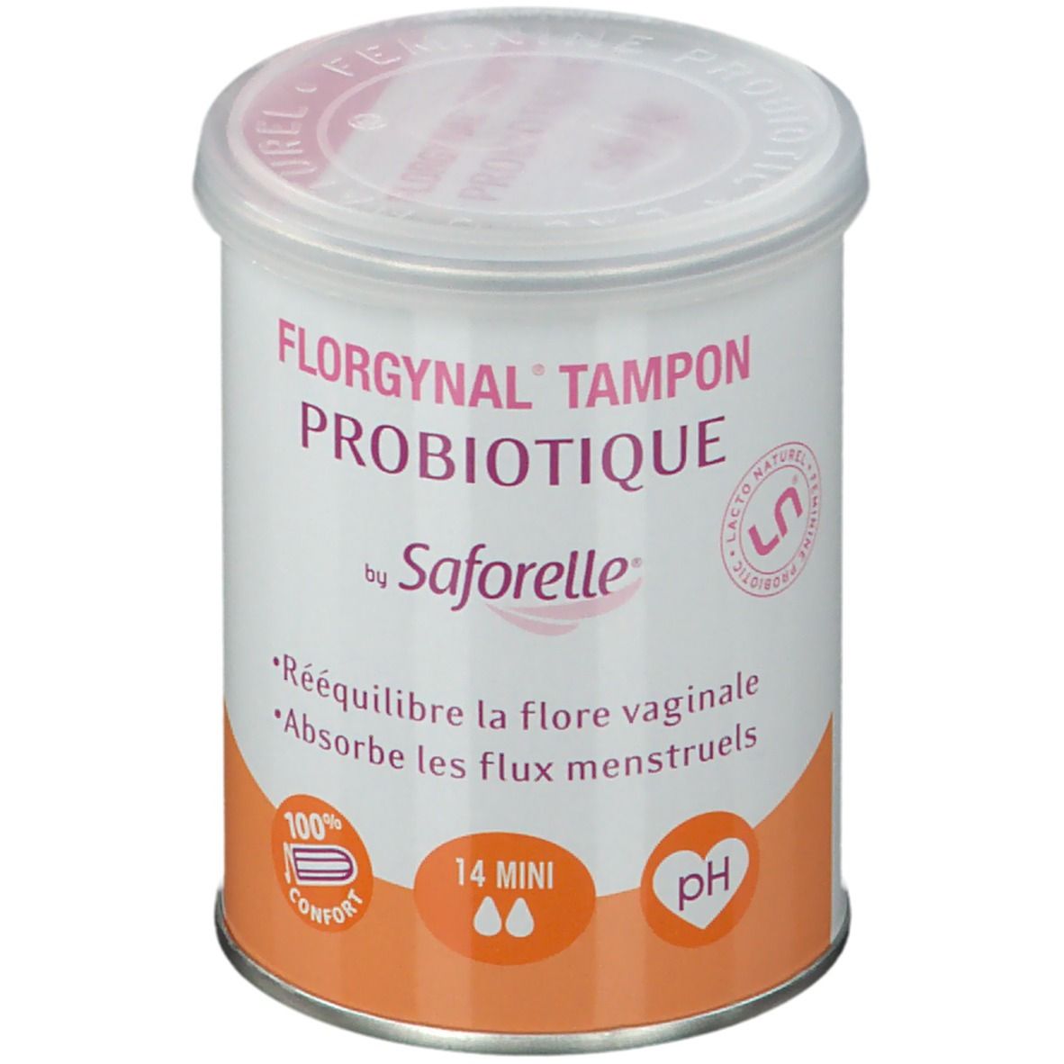 Saforelle® Florgynal Tampon Probiotique 14 Mini