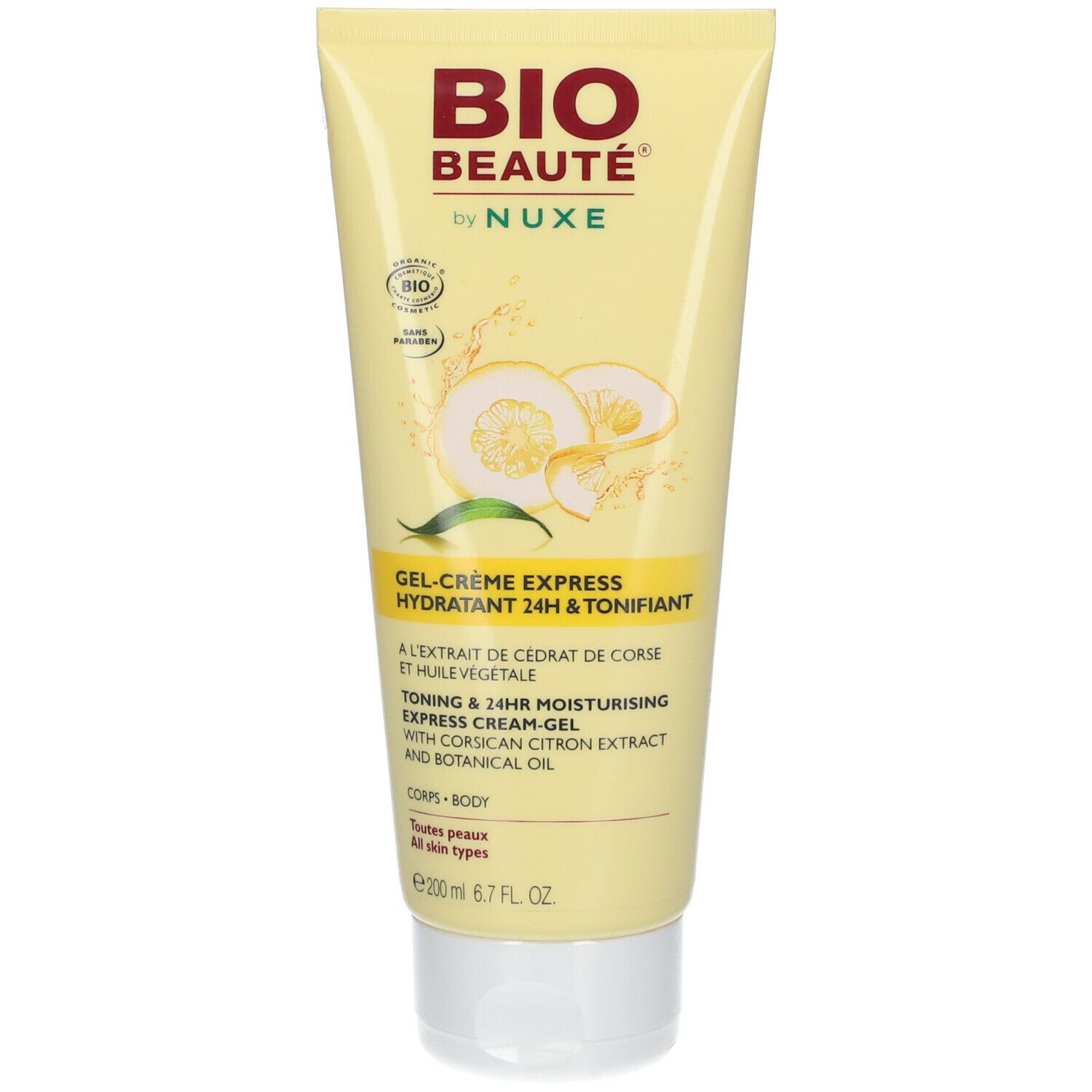 NUXE Bio-Beauté® Gel-crème express hydratant 24h & tonifiant