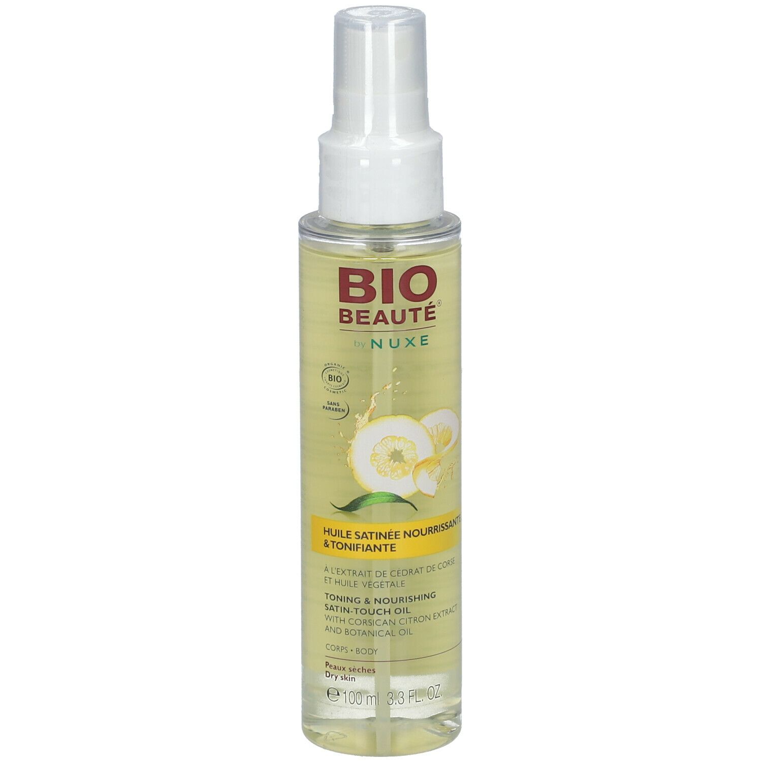 NUXE Bio-Beauté® Huile Satinée Nourrissante & Tonifiante