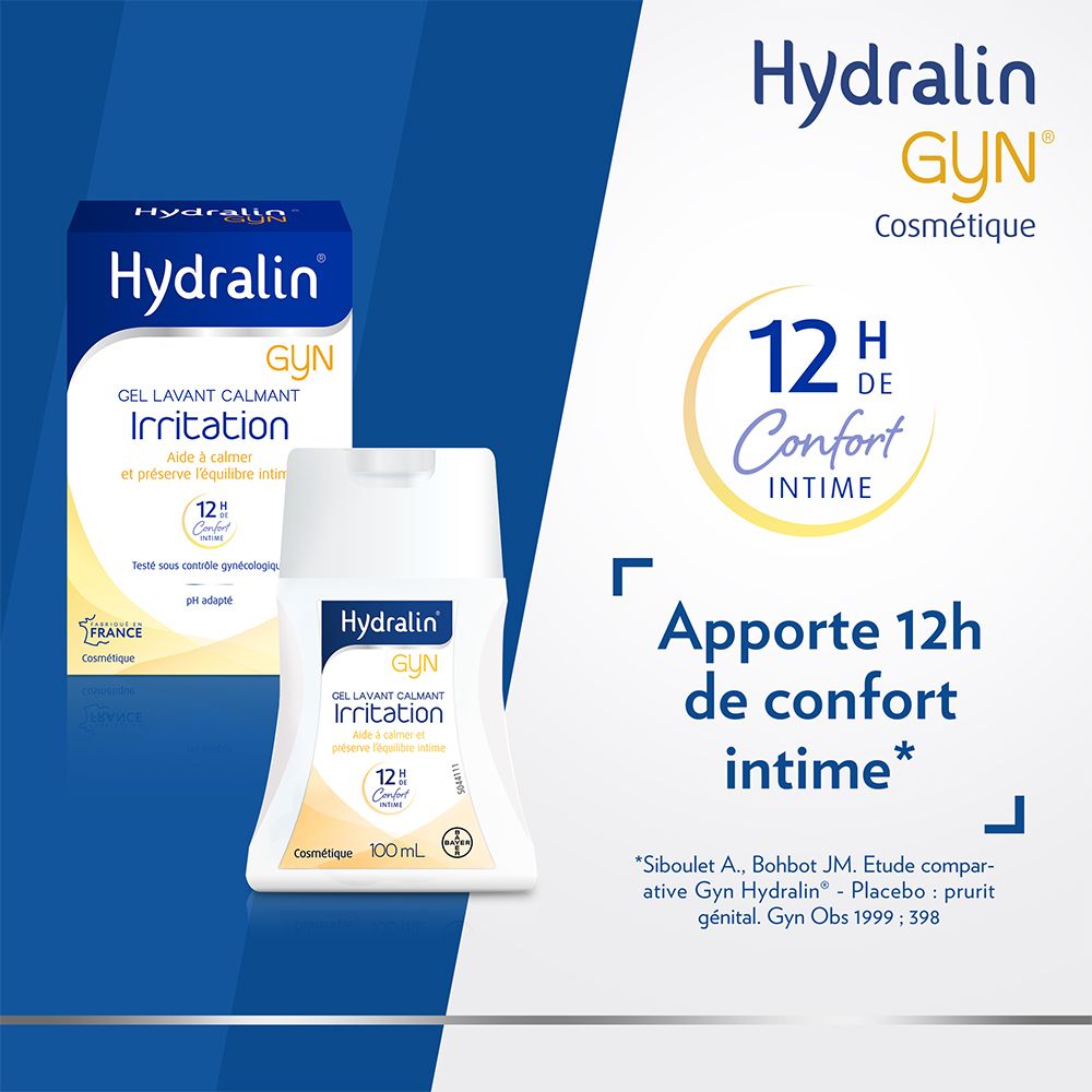 HydralinGyn® Irritation Gel Lavant Calmant Equilibre Intime