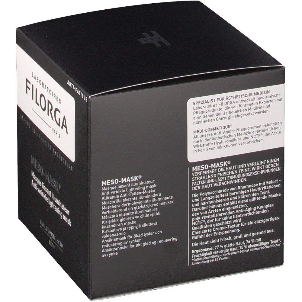Filorga Meso mask masque lissant illuminateur