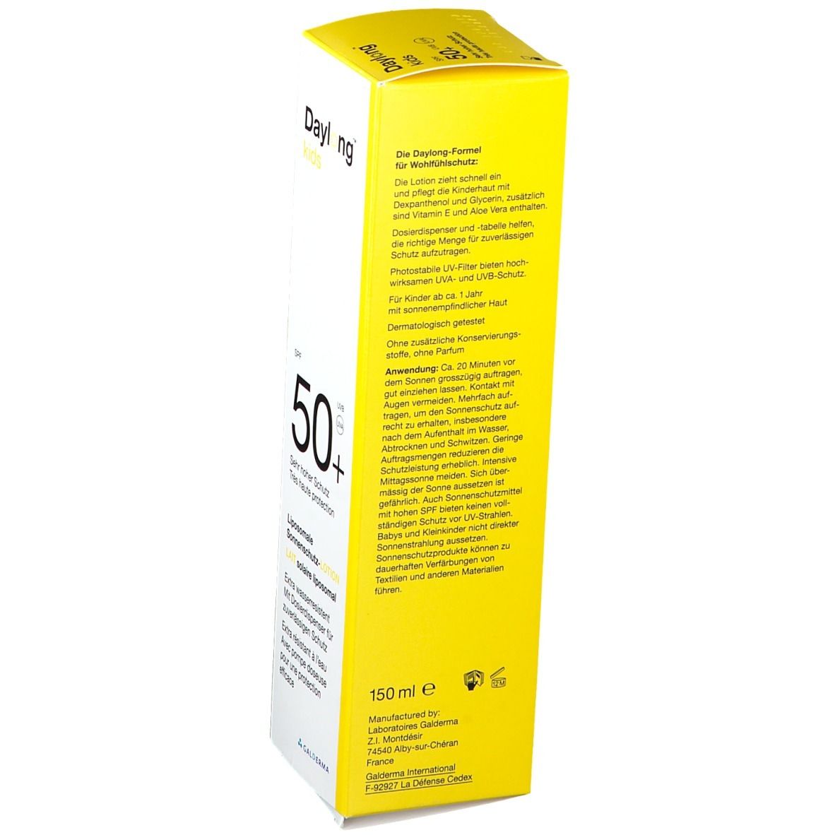 Daylong Kids SPF 50+ lait solaire liposomal