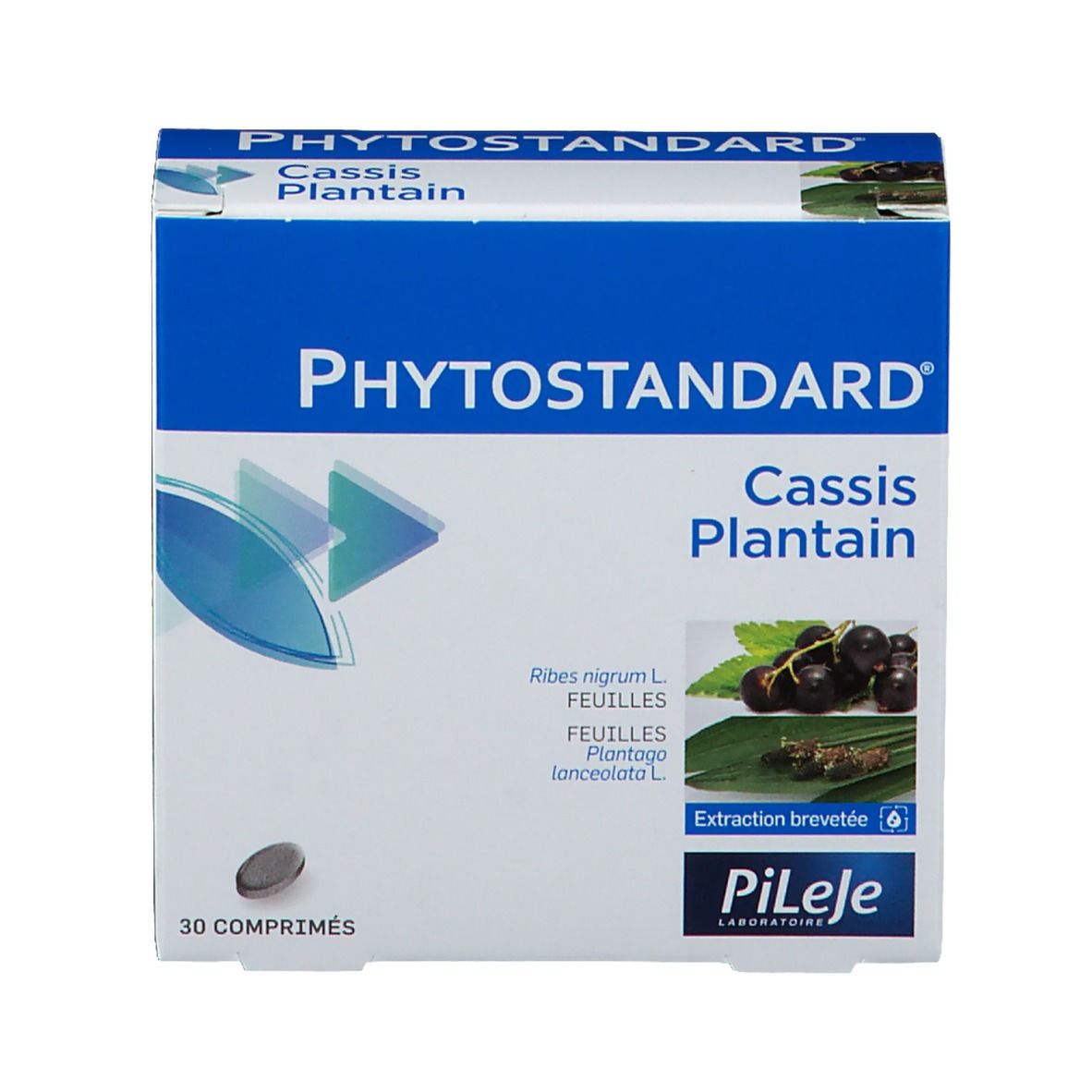 Phytostandard cassis et plantain