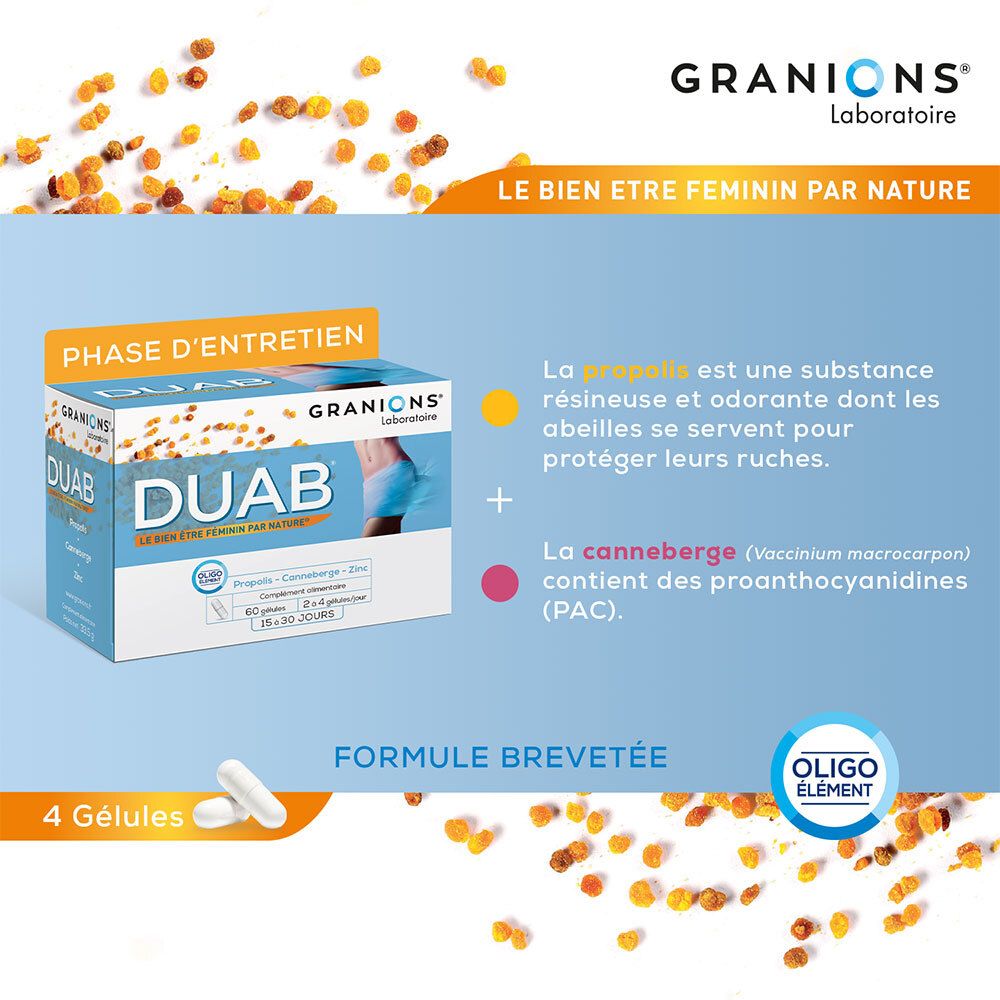 Nutrivercell Duab propolis cranberry et zinc