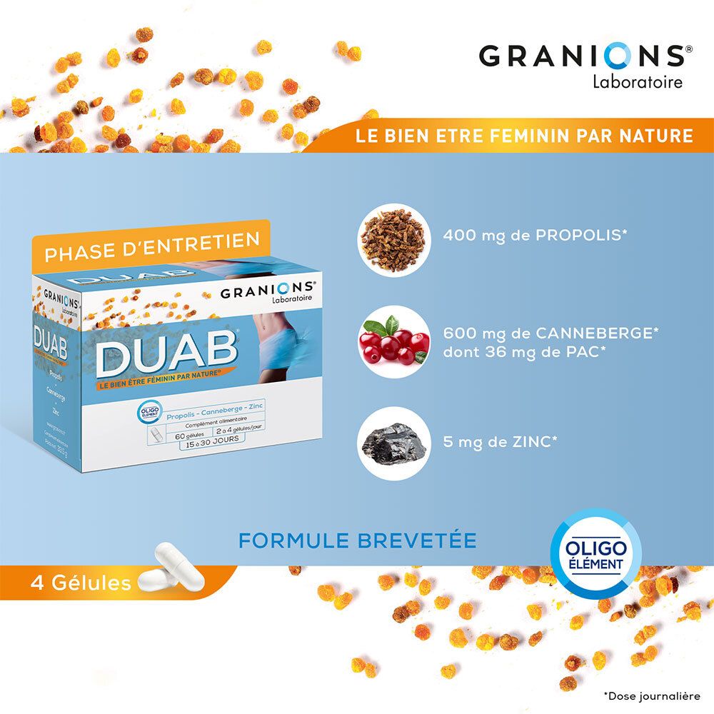 Nutrivercell Duab propolis cranberry et zinc
