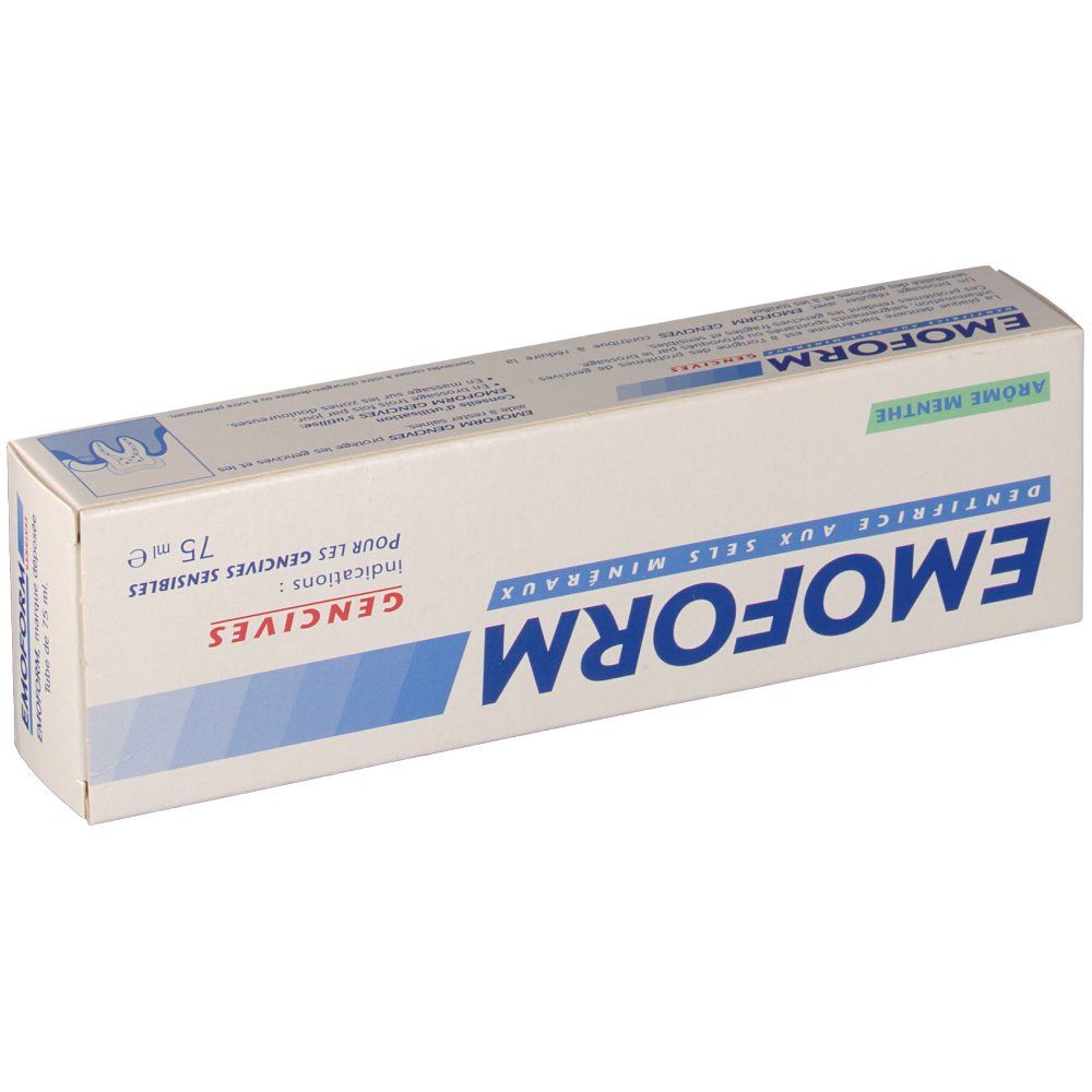 EMOFORM Dentifrice gencives menthe