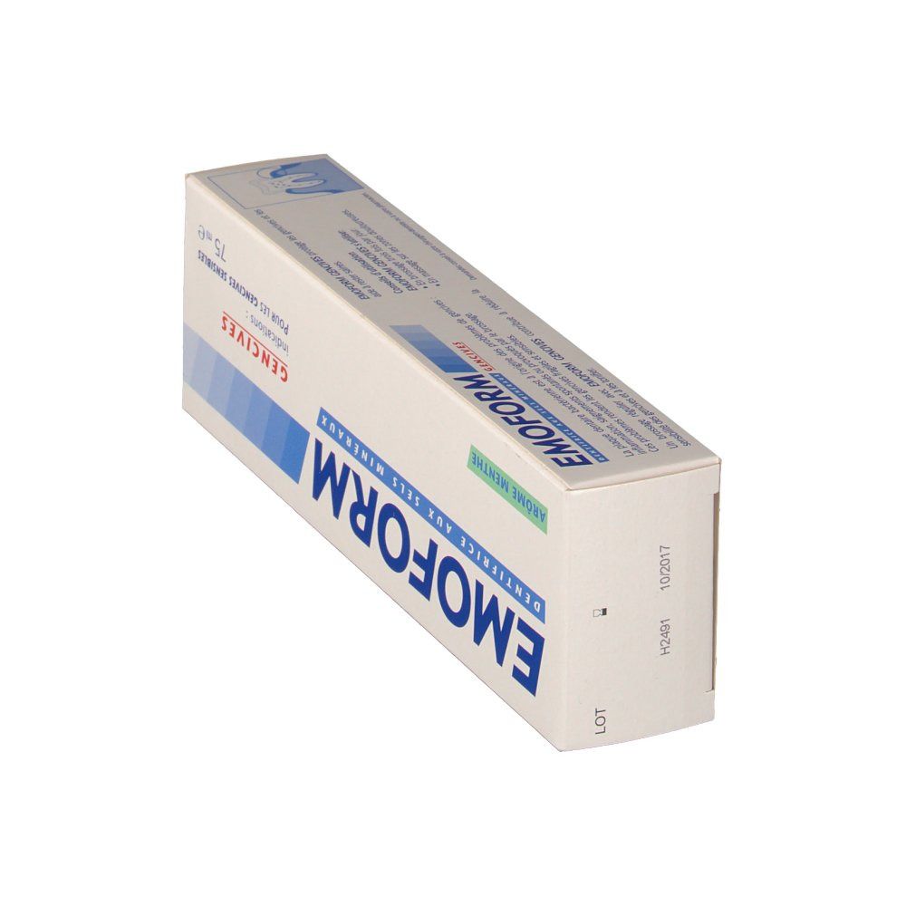 EMOFORM Dentifrice gencives menthe