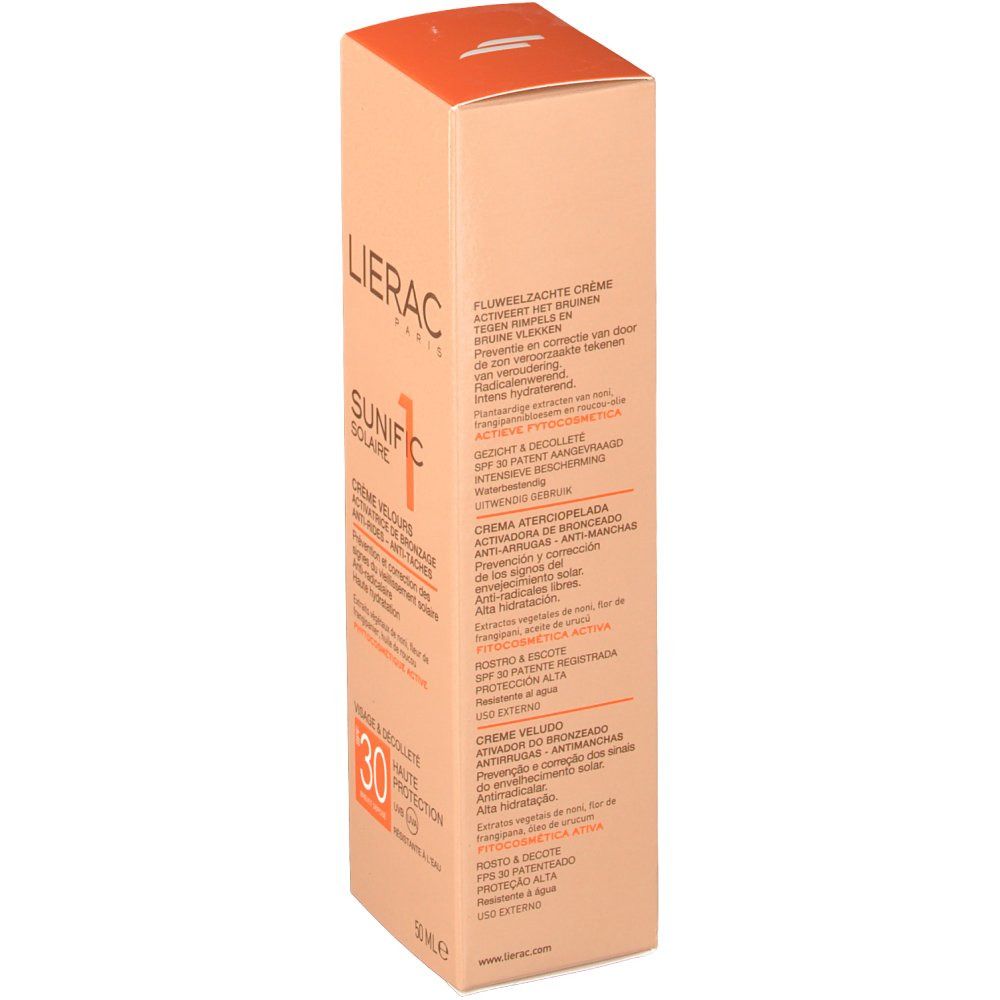 Lierac Sunific 1 crème velours SPF 30