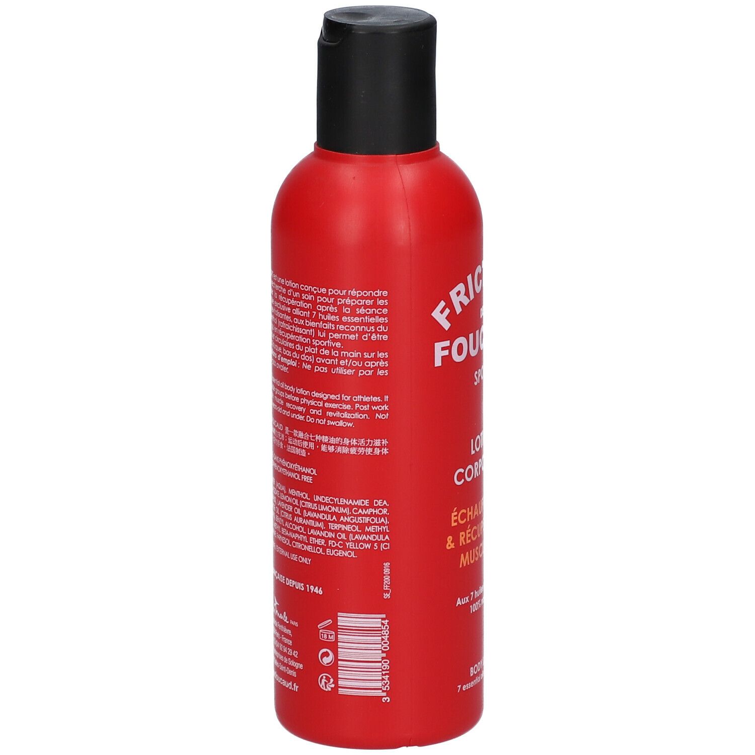 Friction de Foucaud sport Lotion corporelle énergisante