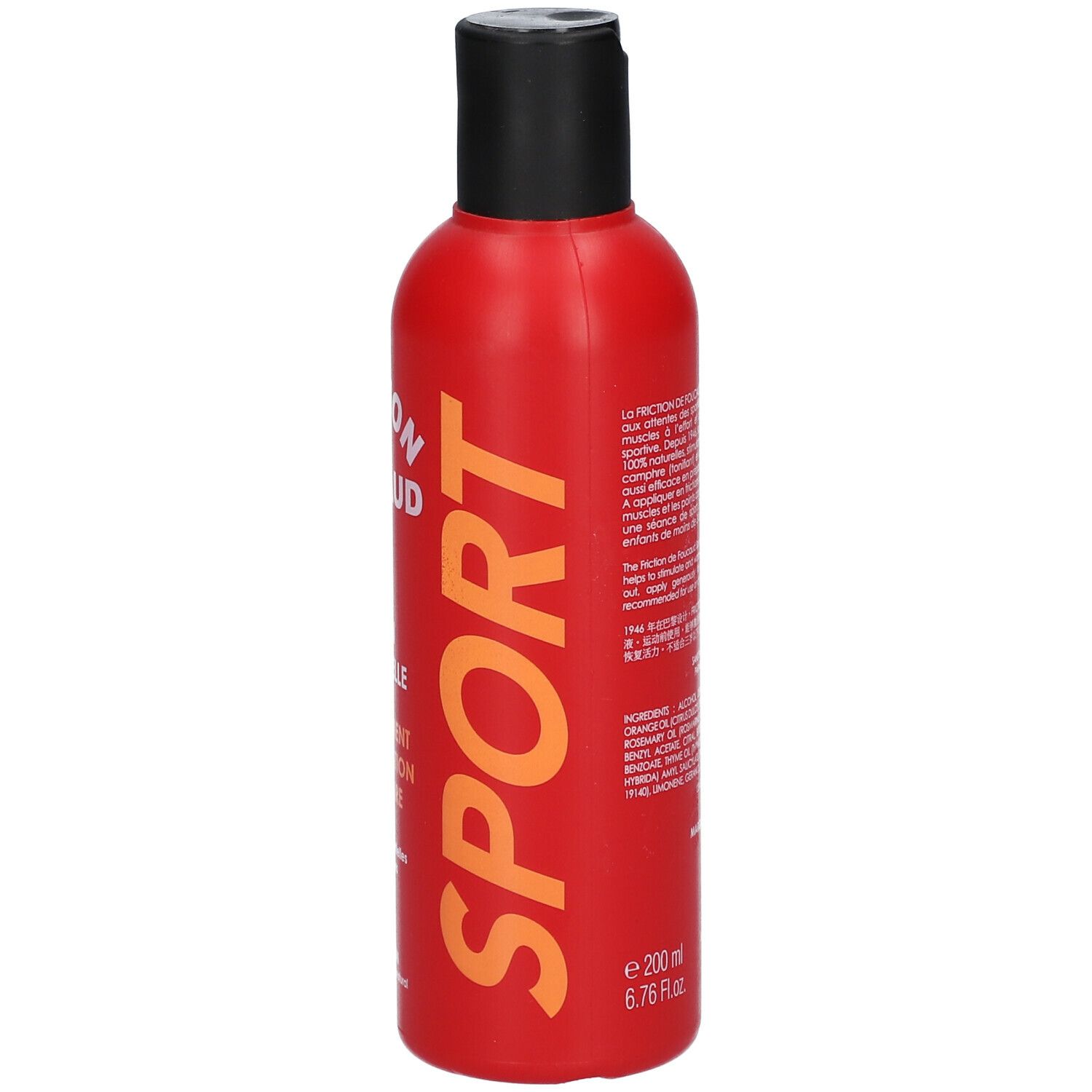 Friction de Foucaud sport Lotion corporelle énergisante