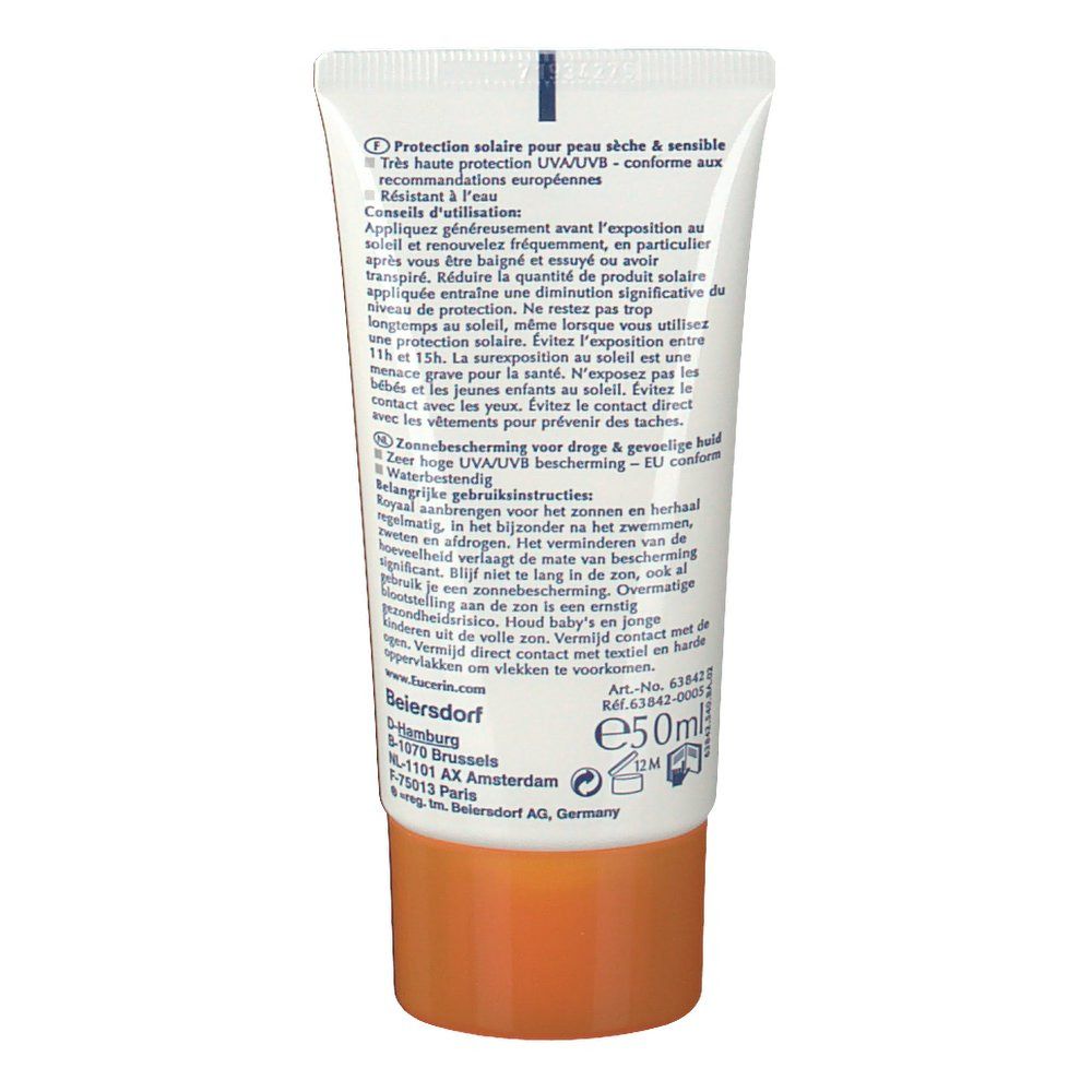 Eucerin® Sun crème visage SPF 50+