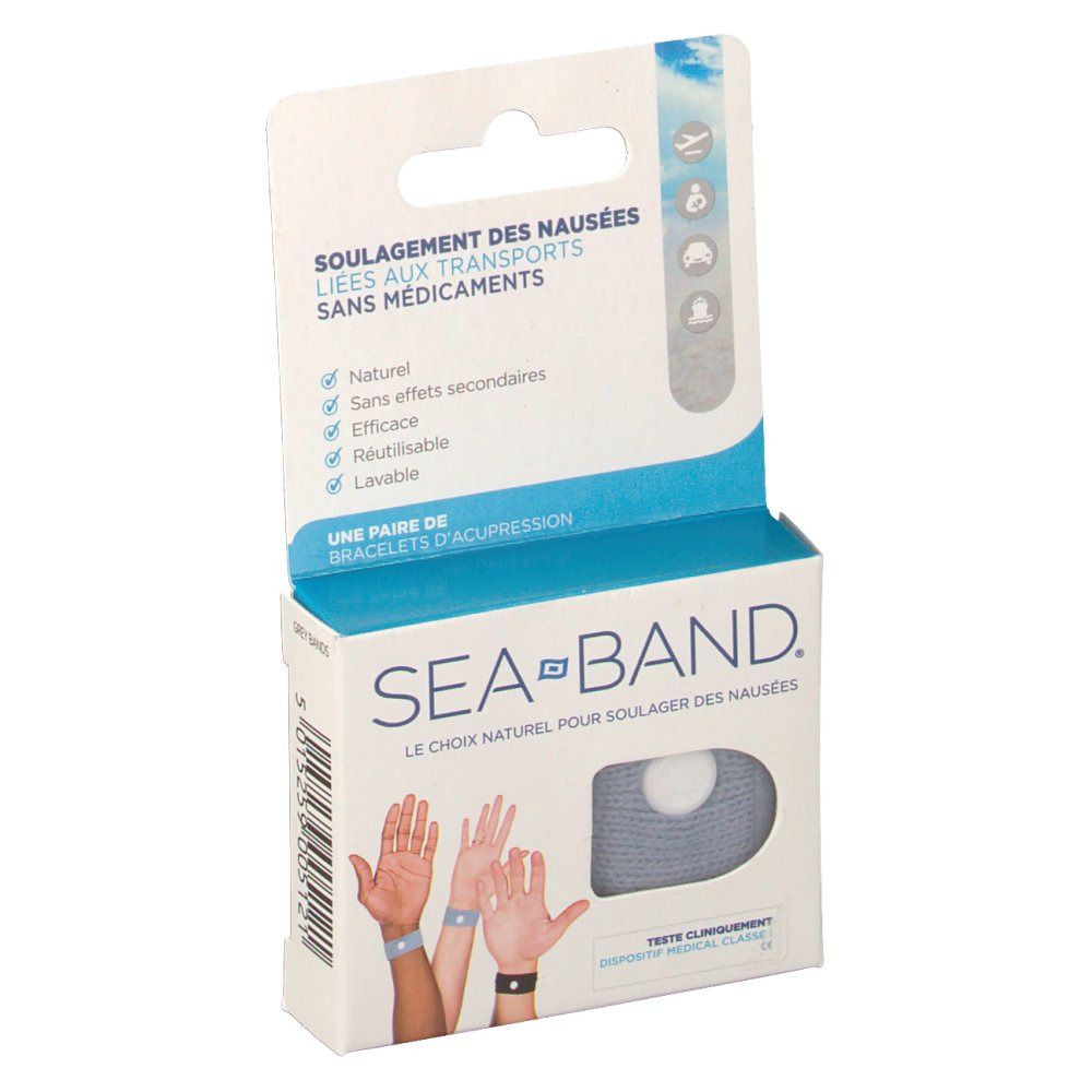 Bioexpress Seaband bracelet antinausee adulte