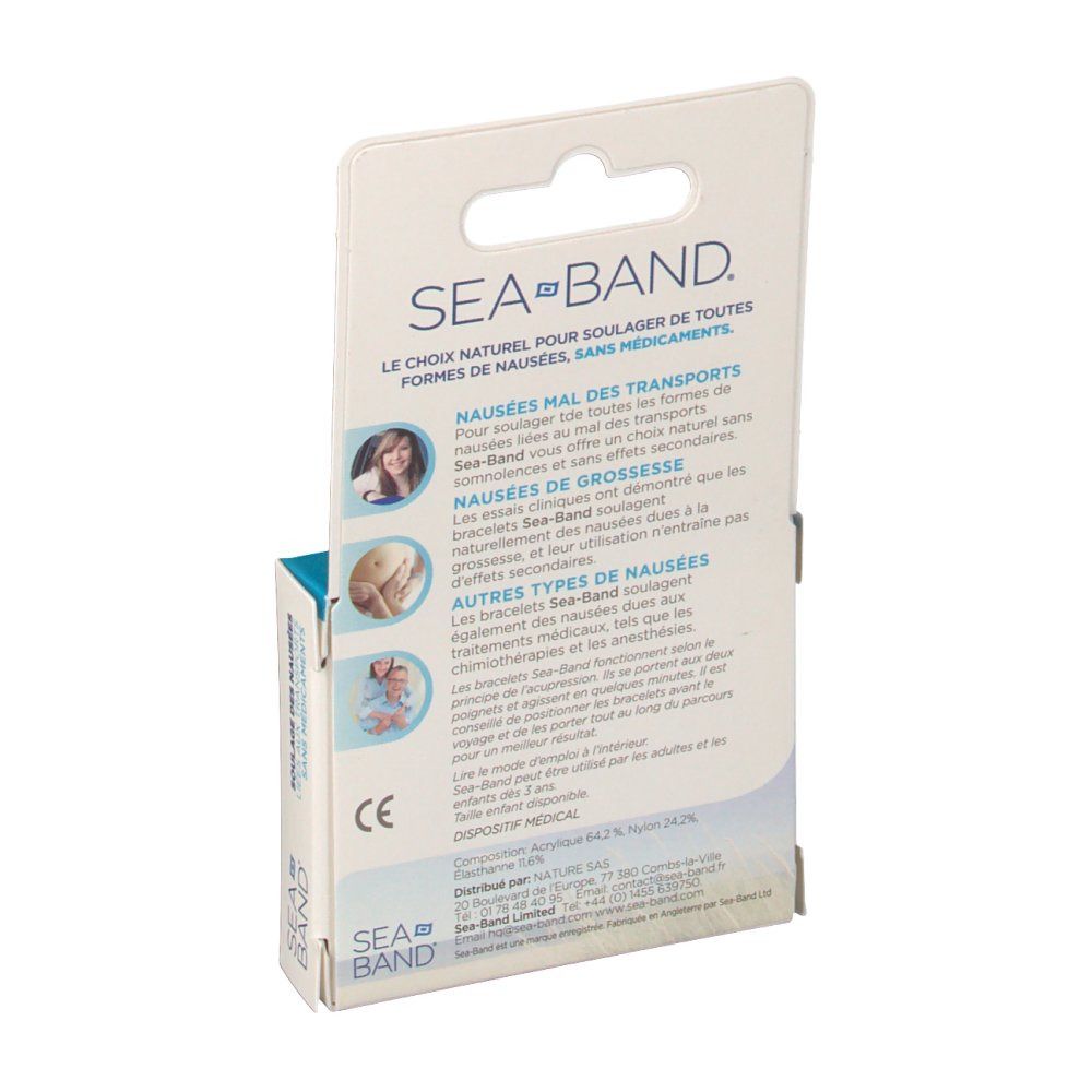Bioexpress Seaband bracelet antinausee adulte