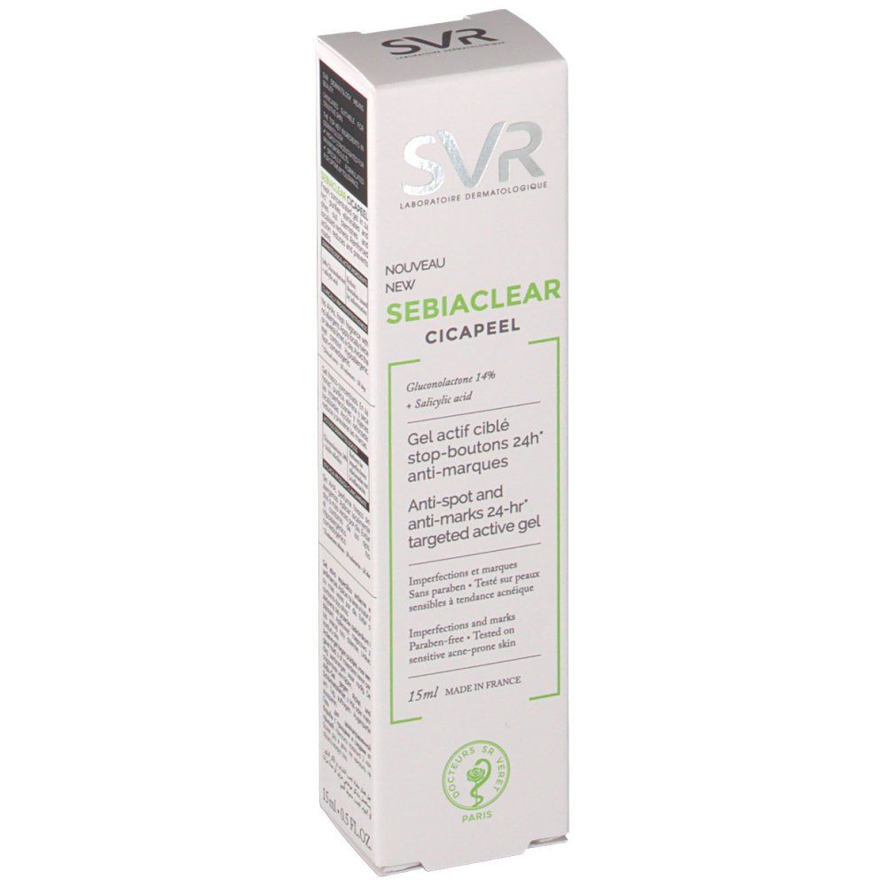 SVR  Sebiaclear Cicapeel Gel actif ciblé