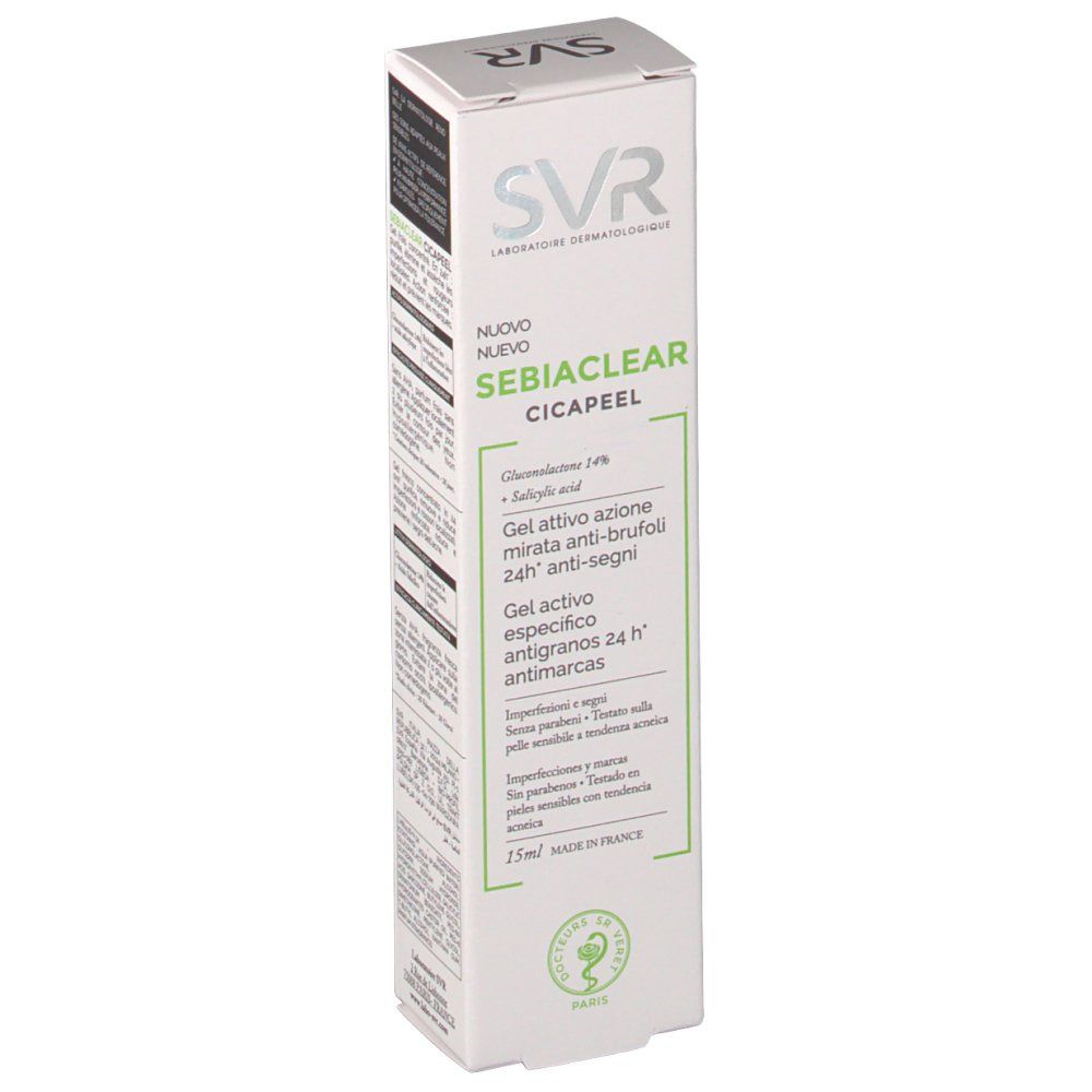 SVR  Sebiaclear Cicapeel Gel actif ciblé