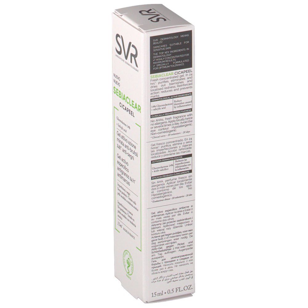 SVR  Sebiaclear Cicapeel Gel actif ciblé