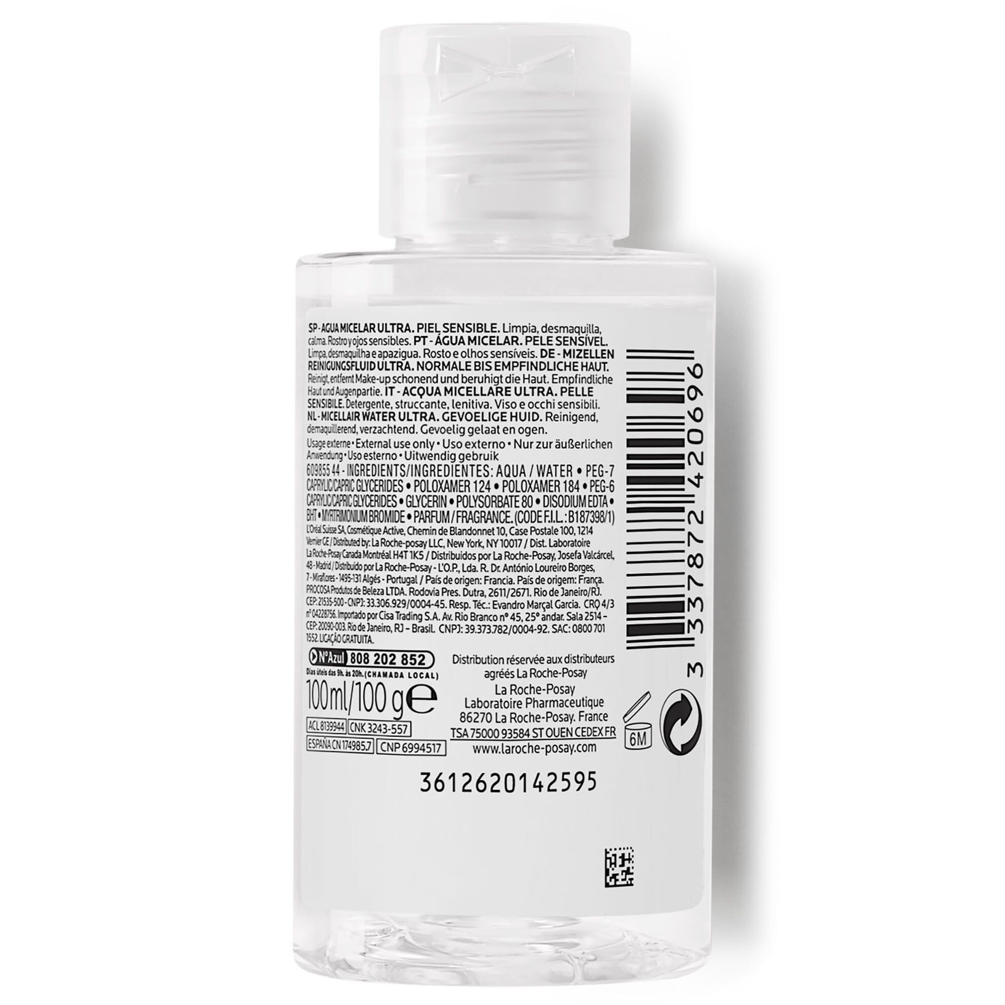 LA ROCHE POSAY Eau micellaire ULTRA