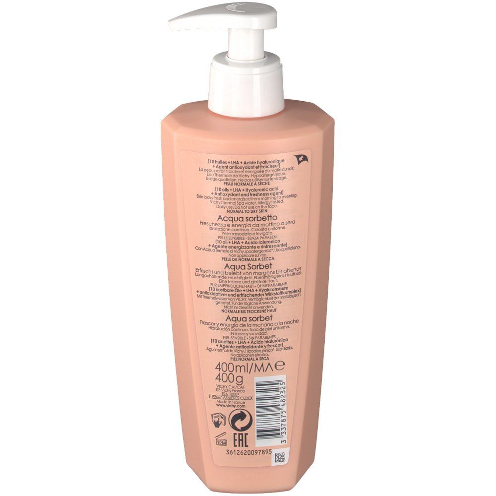Vichy Idéal body sorbet