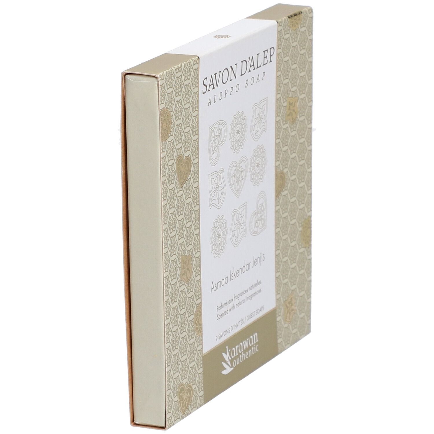 Karawan Coffret cadeau de 9 savons d'Alep artisanaux