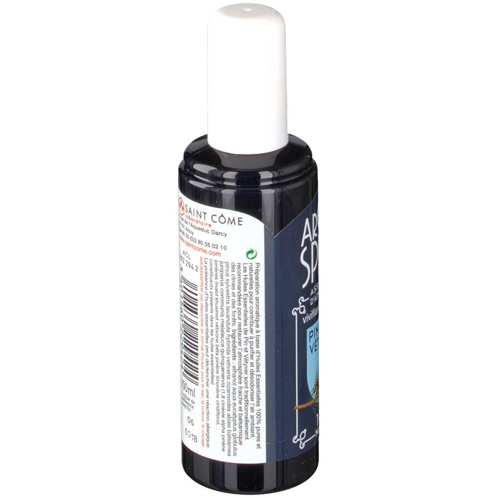 Saint Côme Aromaspray® Pin Vétyver Vivifiant Balsamique