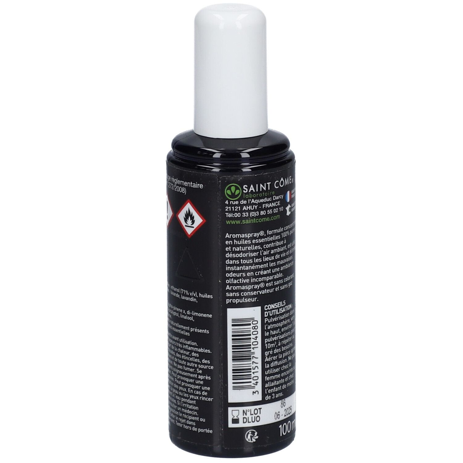 Saint Côme Aromaspray® Lavande Romarin Relaxant Provence