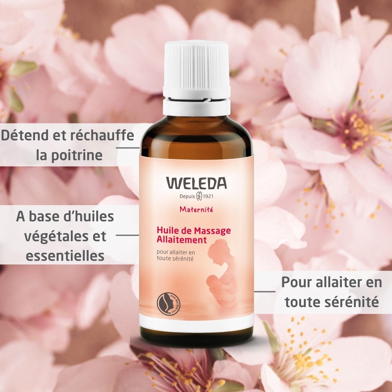 Weleda Huile de Massage Allaitement