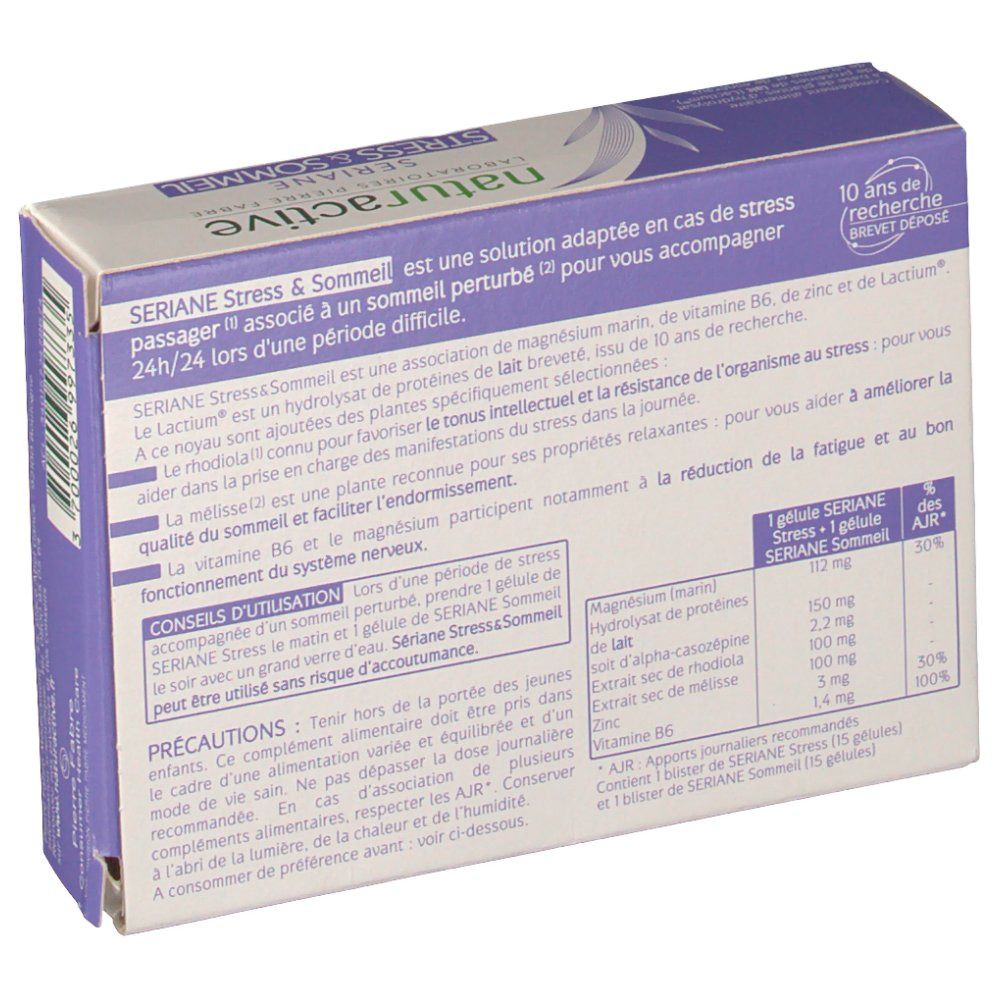 Naturactive Sériane Stress & Sommeil