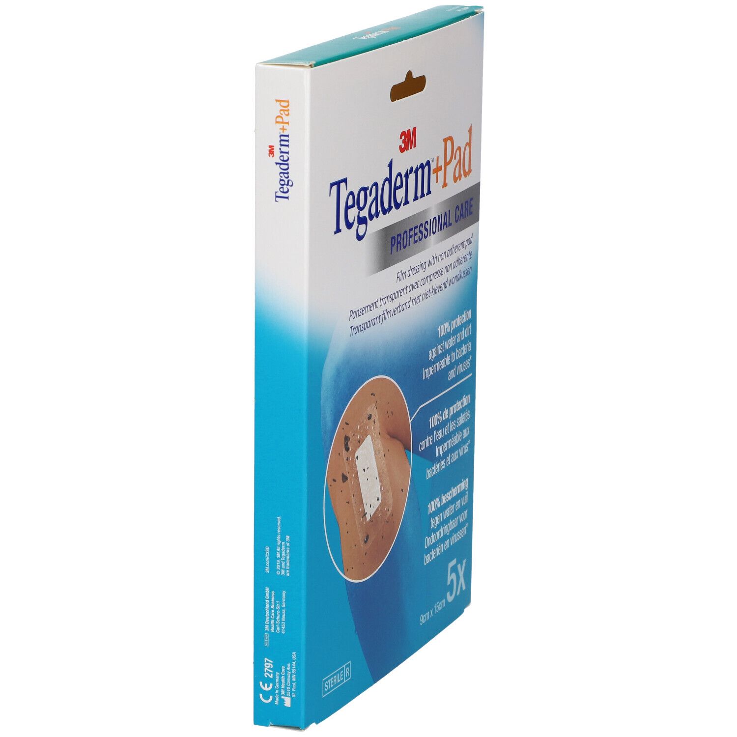 3M™ Tégaderm™+ Pad pansement 9 cm x 15 cm