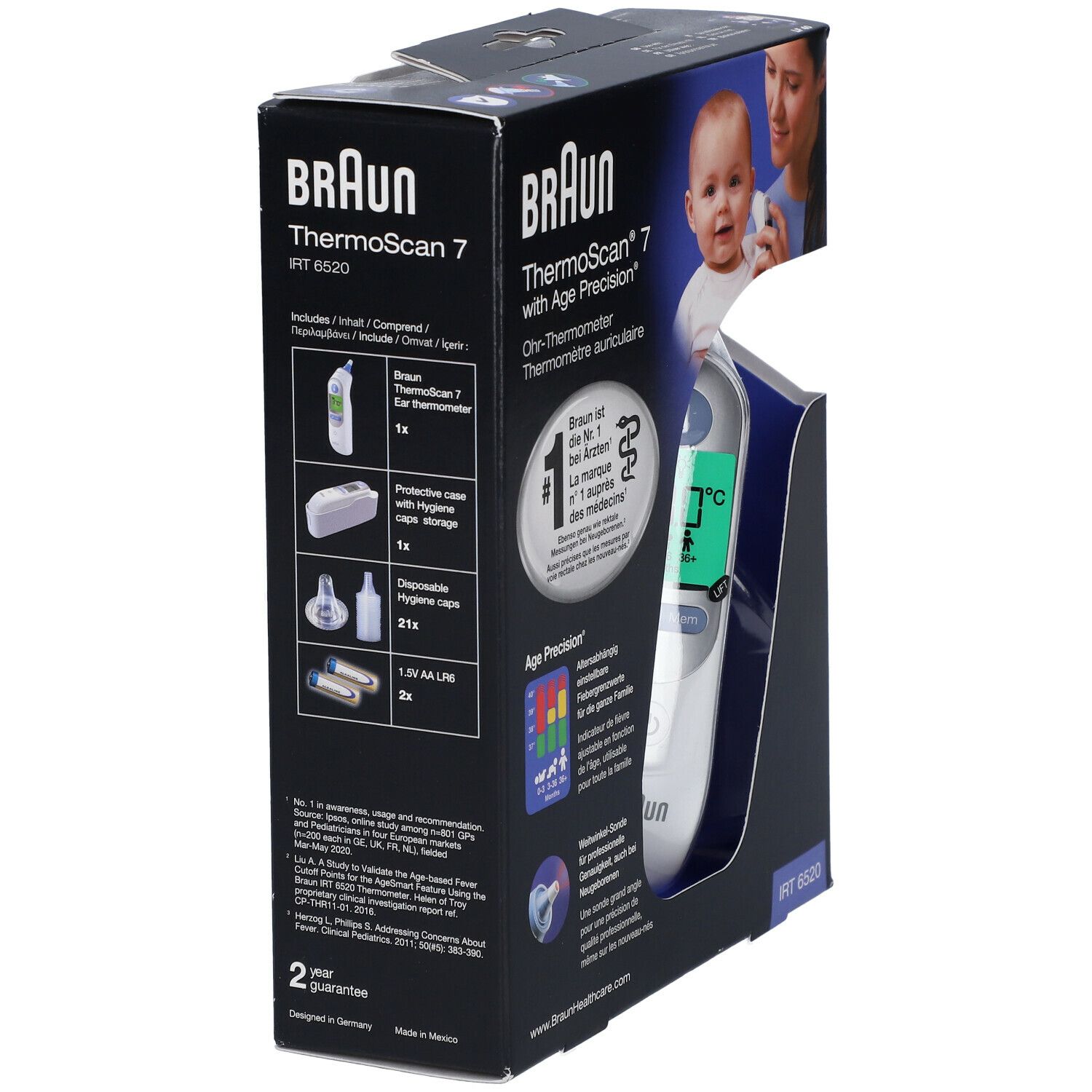 Braun Thermoscan® 7 Thermomètre auriculaire