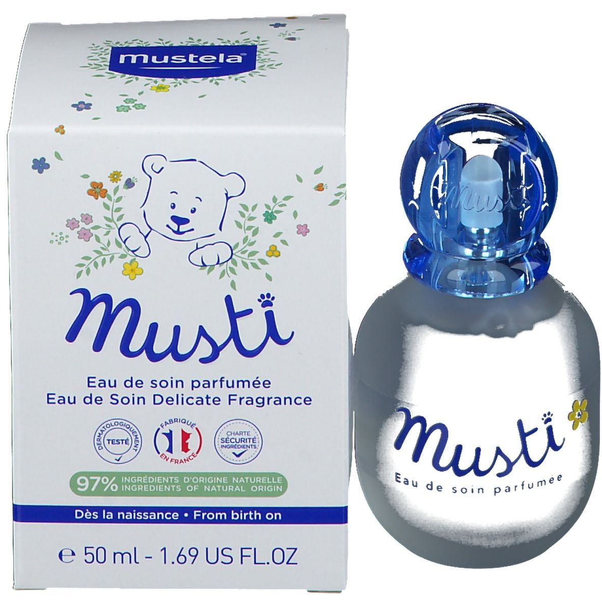 mustela® Musti® Eau de soin parfumée